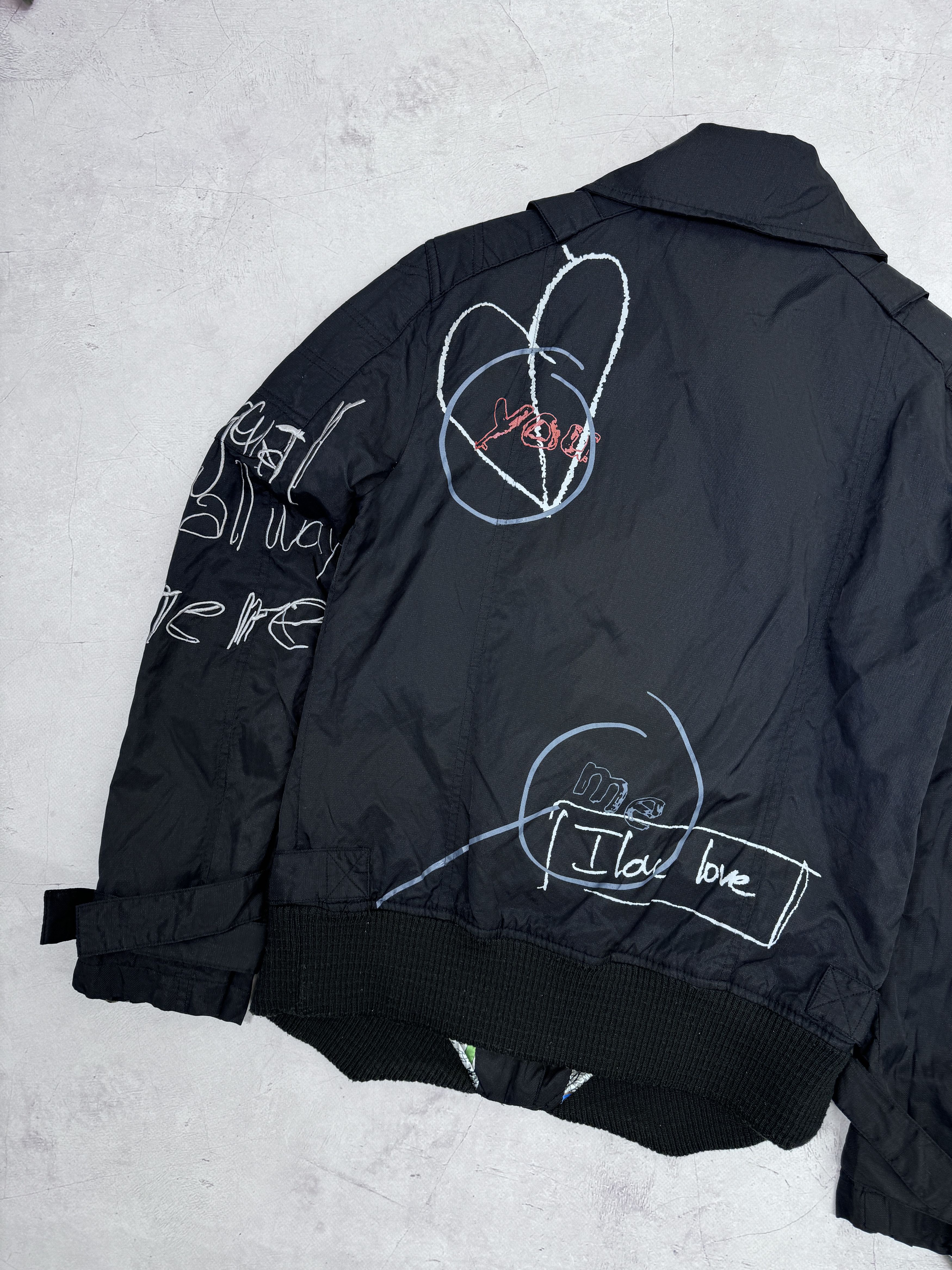 Designer × Desigual Desigual Bomber Jacket Avant Garde Style Womens / Ladies Size M / US 6-8 / IT 42-44 - 19 Thumbnail