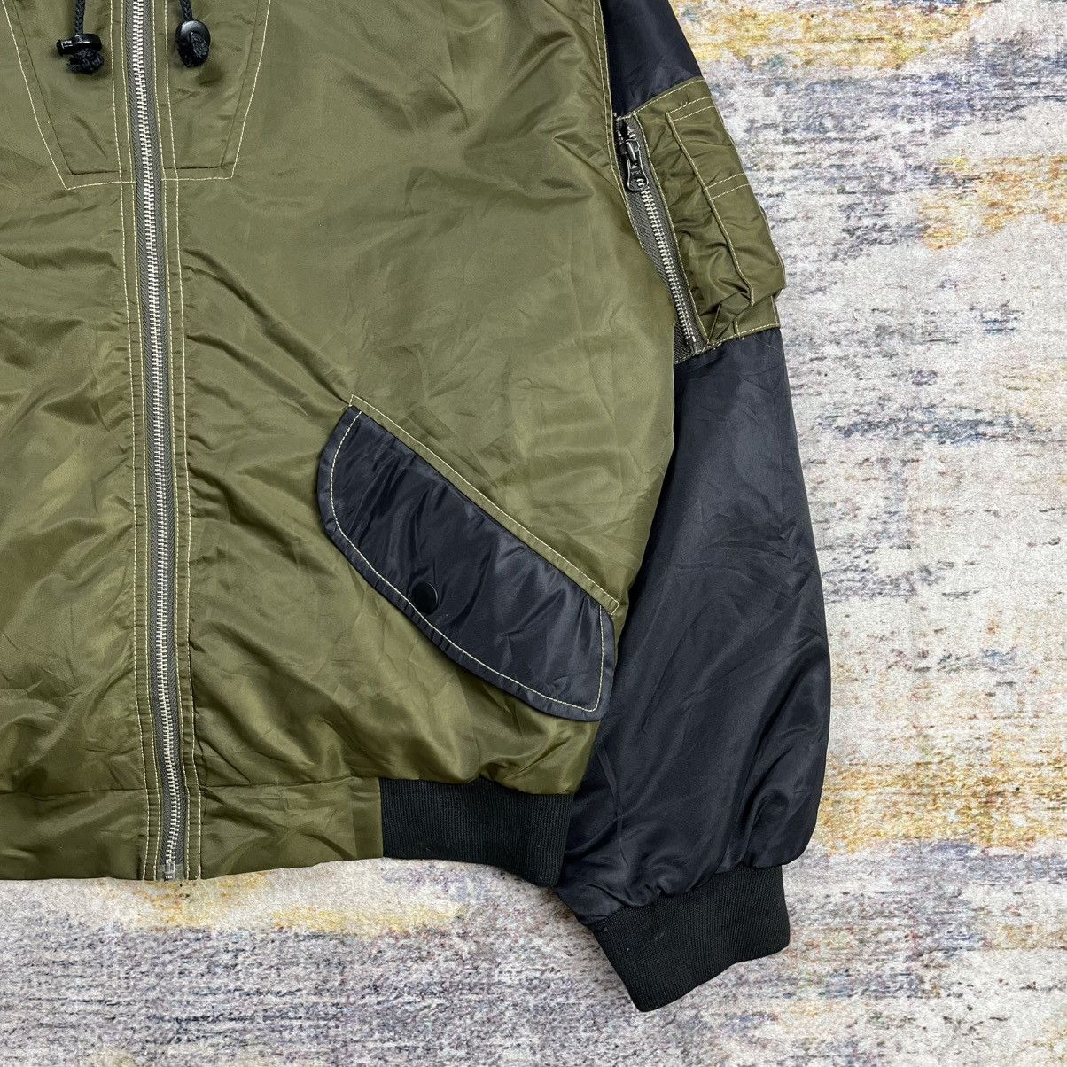 Beauty Beast × Hysteric Glamour × Japanese Brand Urban Now hooded bomber cargo jacket Size US M / EU 48-50 / 2 - 5 Thumbnail
