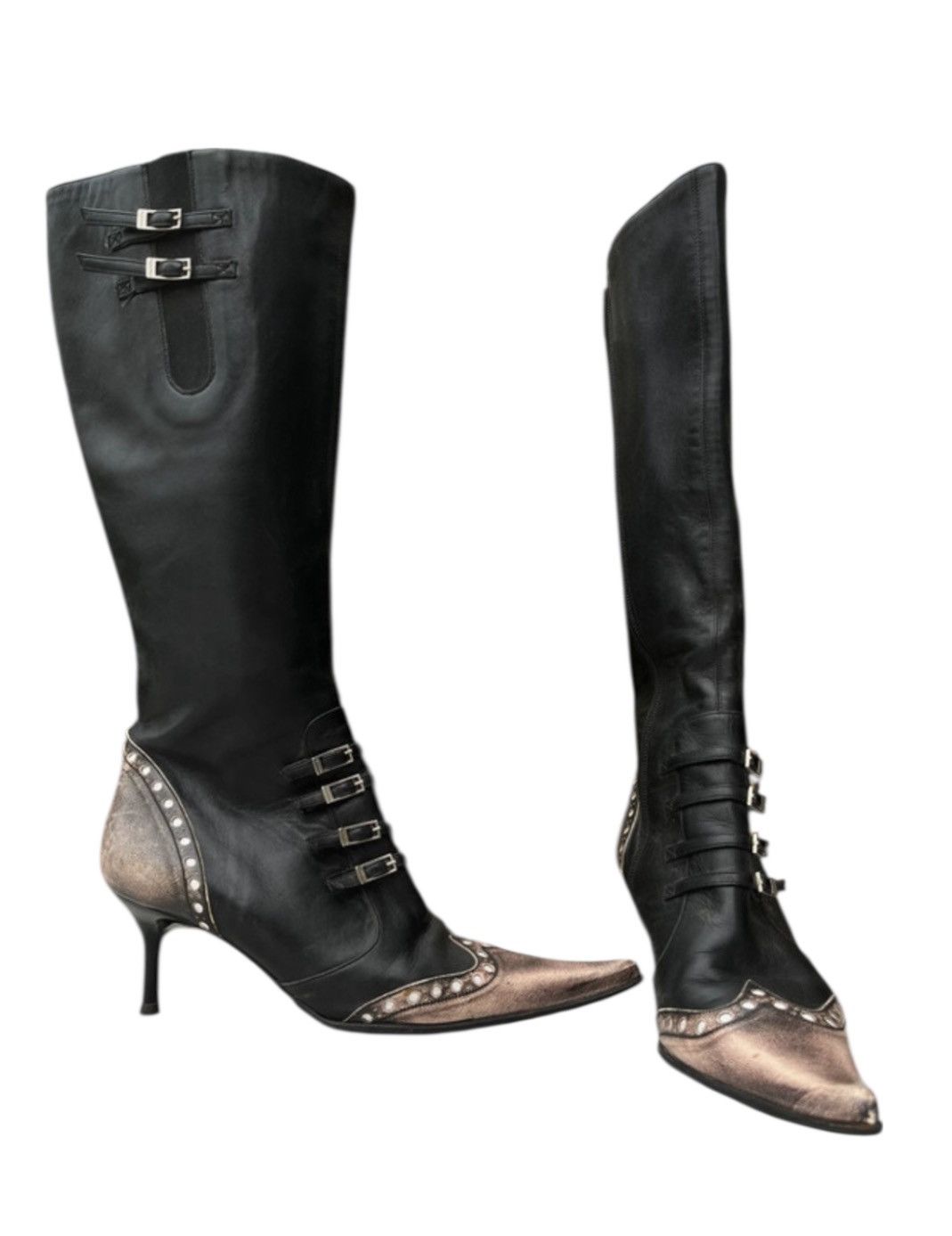 Other Vintage Luciano Padovan 36.5 boots Size US 5 / IT 35 - 3 Thumbnail