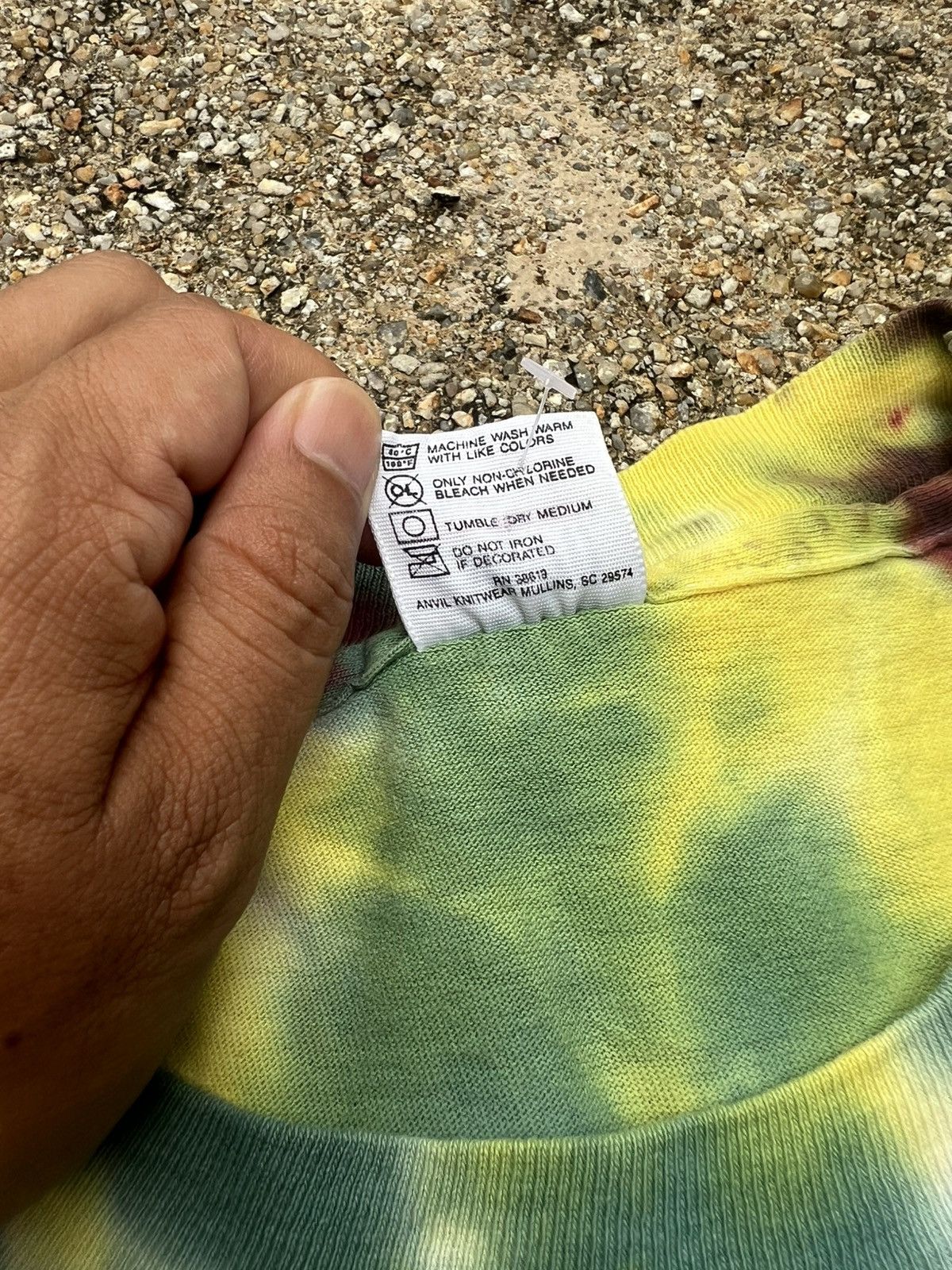 Band Tees Vintage Bob Marley Tye Dye Shirt Size US XXL / EU 58 / 5 - 8 Thumbnail