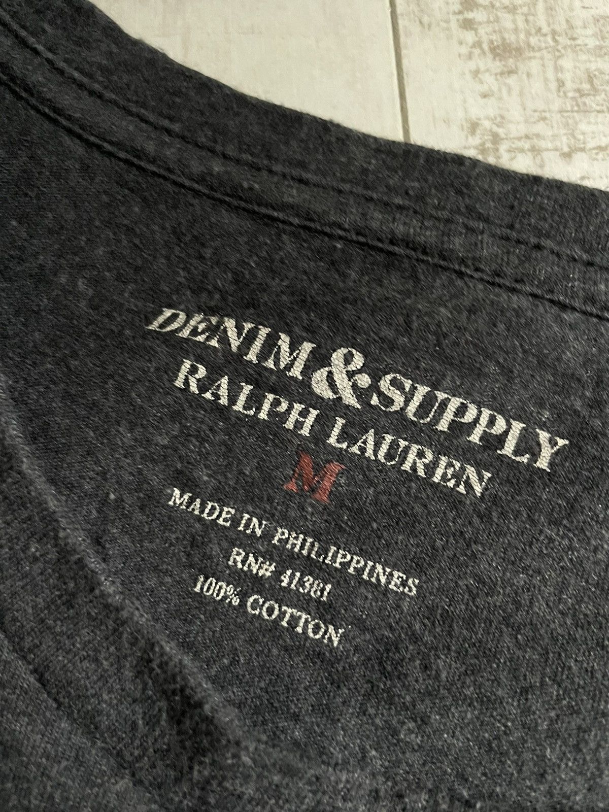 Denim & Supply Ralph Lauren × Polo Ralph Lauren × Vintage Denim & Supply Ralph Lauren Vintage T-Shirt Eagle Printed Size US M / EU 48-50 / 2 - 5 Thumbnail