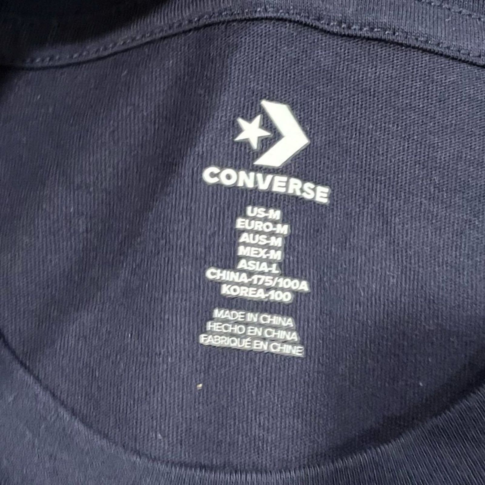 Converse NWOT Converse Mens T-Shirt Short Sleeve Crew Neck Size M Size US M / EU 48-50 / 2 - 4 Thumbnail