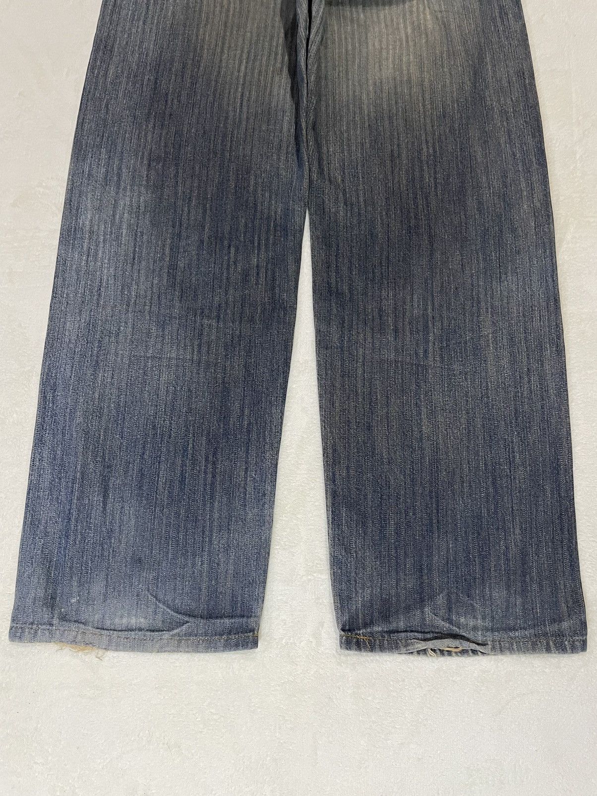 Wrangler Vintage Wrangler Buckle Baggy Faded Denim Jeans Size US 34 / EU 50 - 11 Thumbnail