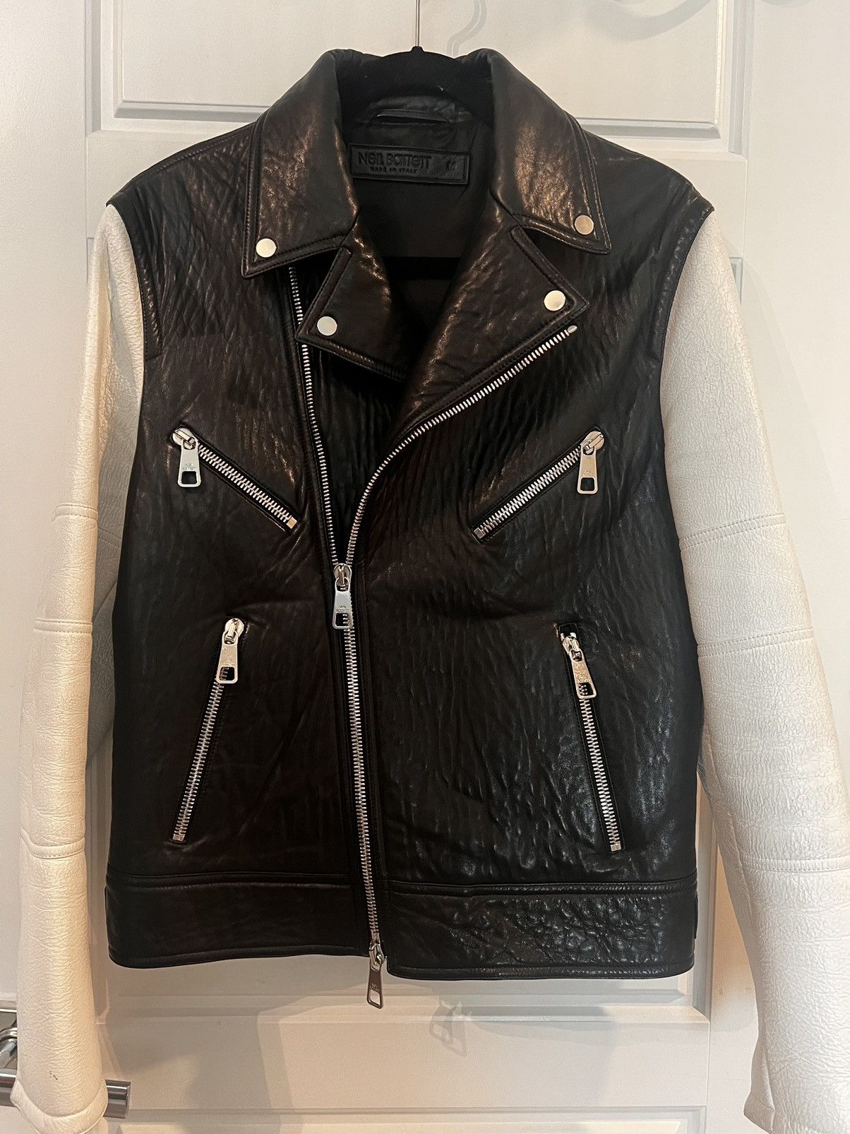 Men's Neil Barrett Leather Jackets | Grailed