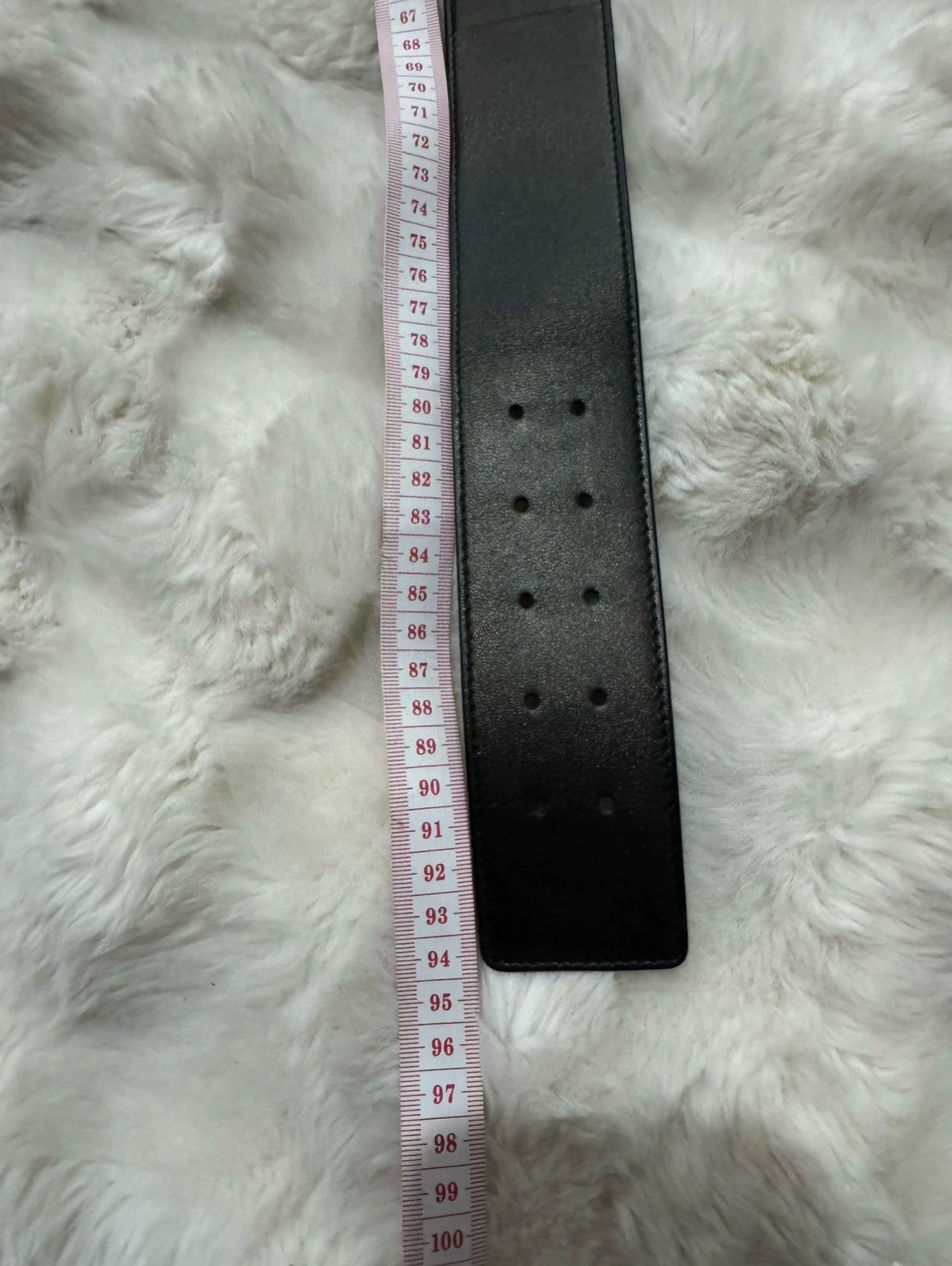 Bottega Veneta Brand new Bottega Veneta (bv) black and gold leather belt. Size ONE SIZE - 4 Thumbnail