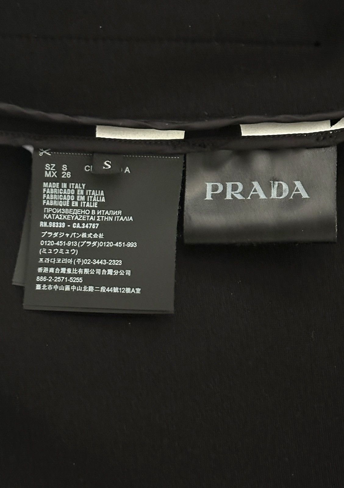 Prada Prada Oversized Hoodie Jacket Size US S / EU 44-46 / 1 - 6 Thumbnail