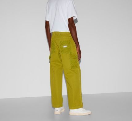 Gucci o1loc1c1125 810787 Heavy Cotton Canvas Trouser Pant Size US 36 / EU 52 - 5 Thumbnail