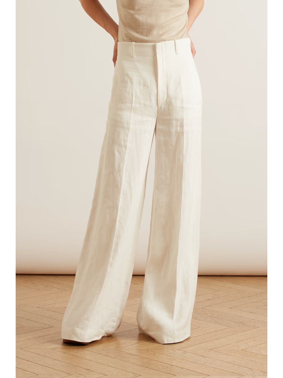 Chloe o1y0825 Casual Pant in White Size 27" / US 4 / IT 40 - 2 Thumbnail