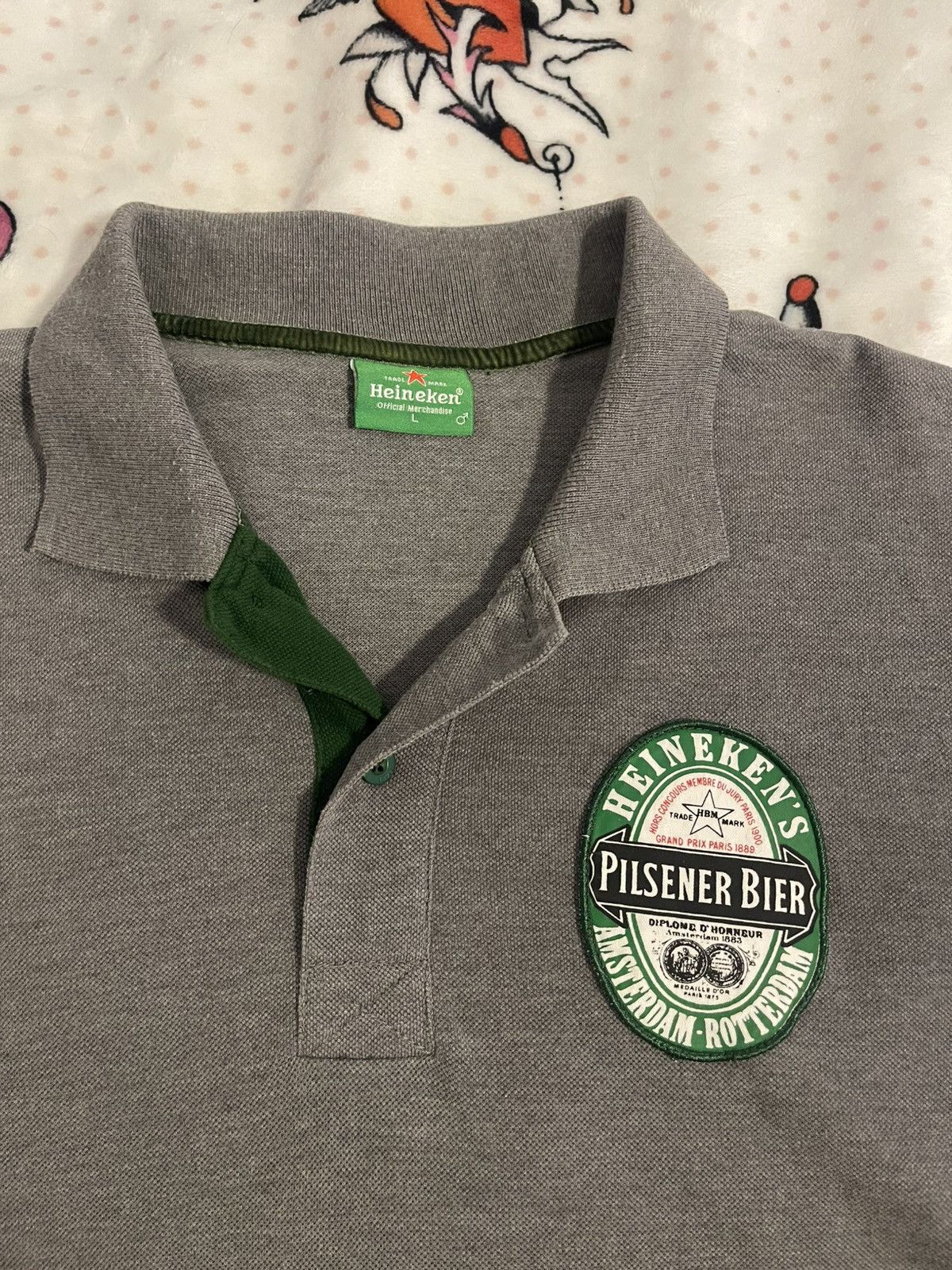 Heineken Heineken Polo Shirt Size US L / EU 52-54 / 3 - 3 Thumbnail