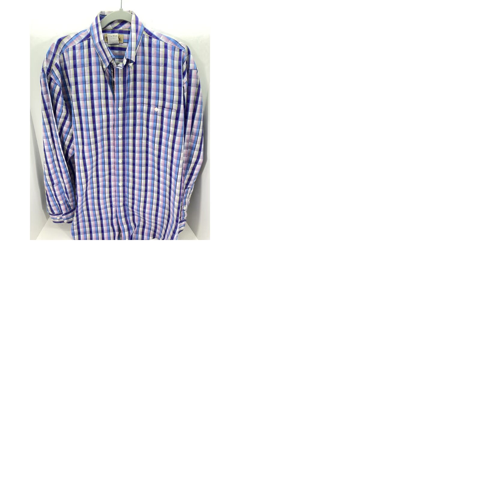 Wrangler VINTAGE Wrangler Western Shirt Men M Purple Check Long Sleeve Rodeo NWOT Size US M / EU 48-50 / 2 - 9 Thumbnail