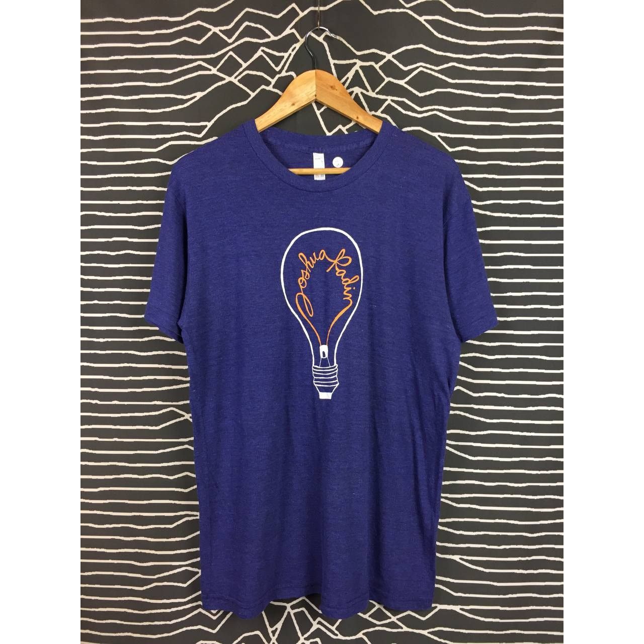 American Apparel × Band Tees Joshua Radin American Acoustic Folk Singer Tee Size L Size US L / EU 52-54 / 3 - 1 Thumbnail