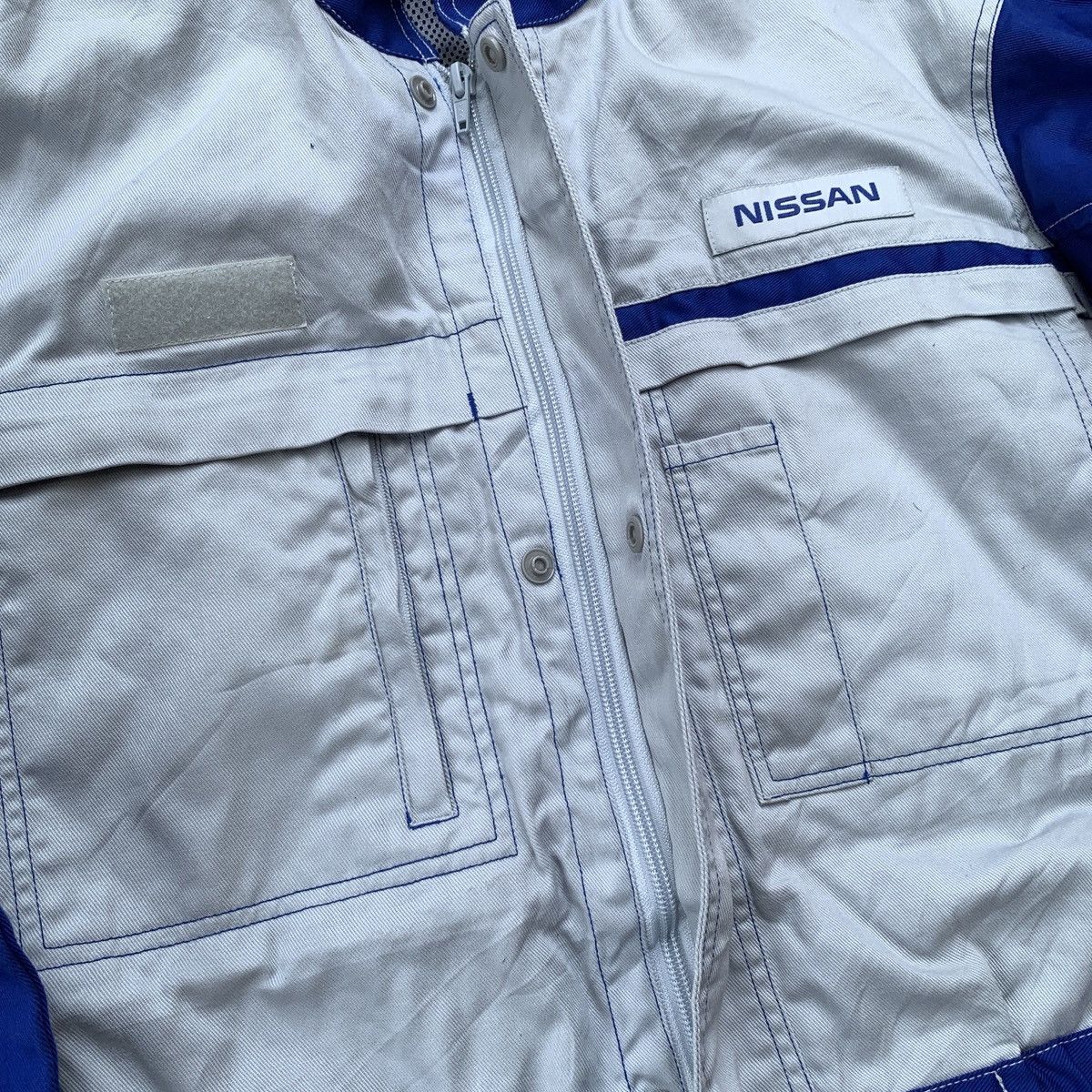 Japanese Brand × Uniform Wares VINTAGE 90s NISSAN JUMPSUIT GTR Size US 36 / EU 52 - 7 Thumbnail