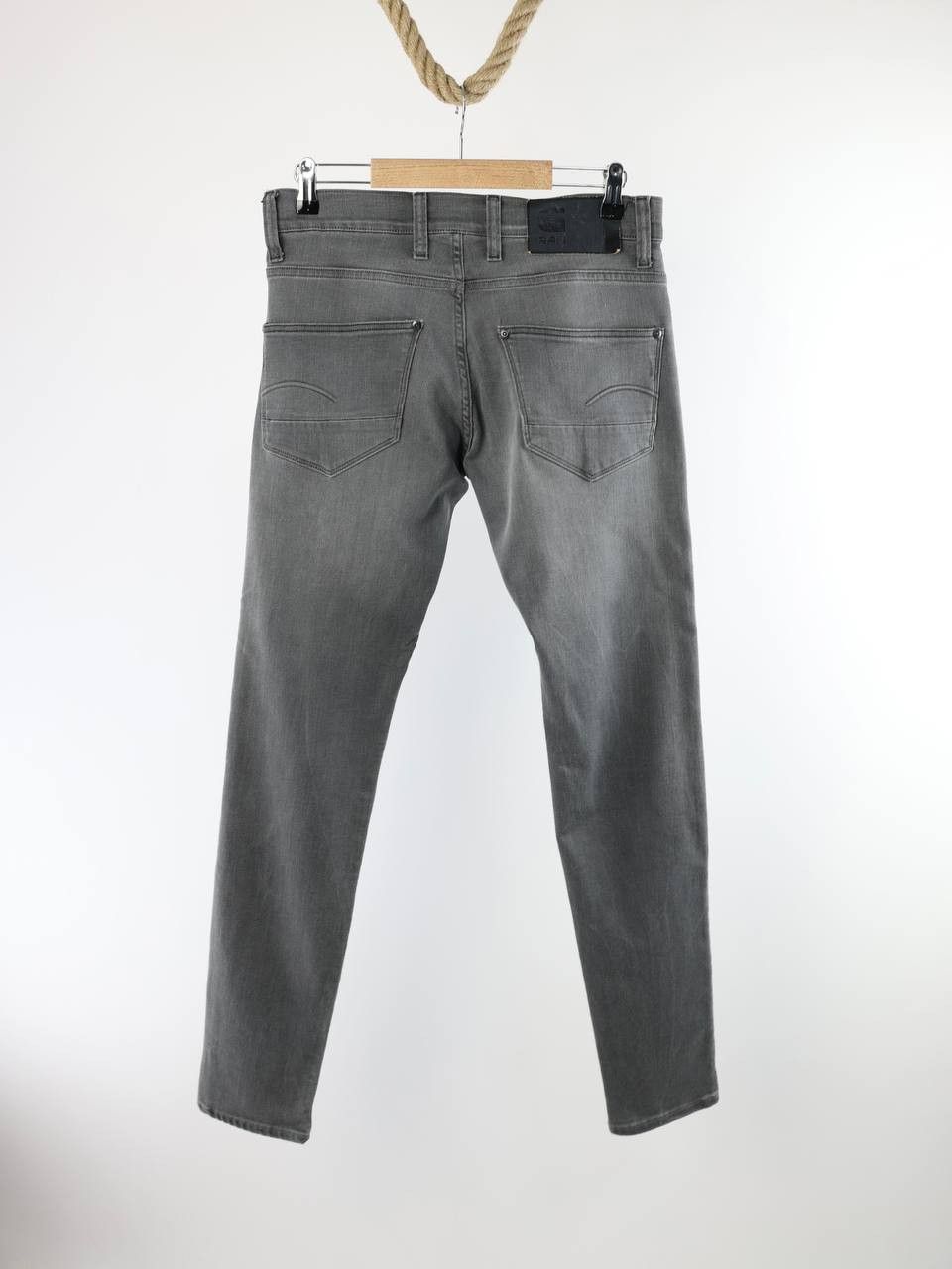G-Star G-STAR RAW Gray Jeans SUPER SLIM Size US 30 / EU 46 - 2 Thumbnail