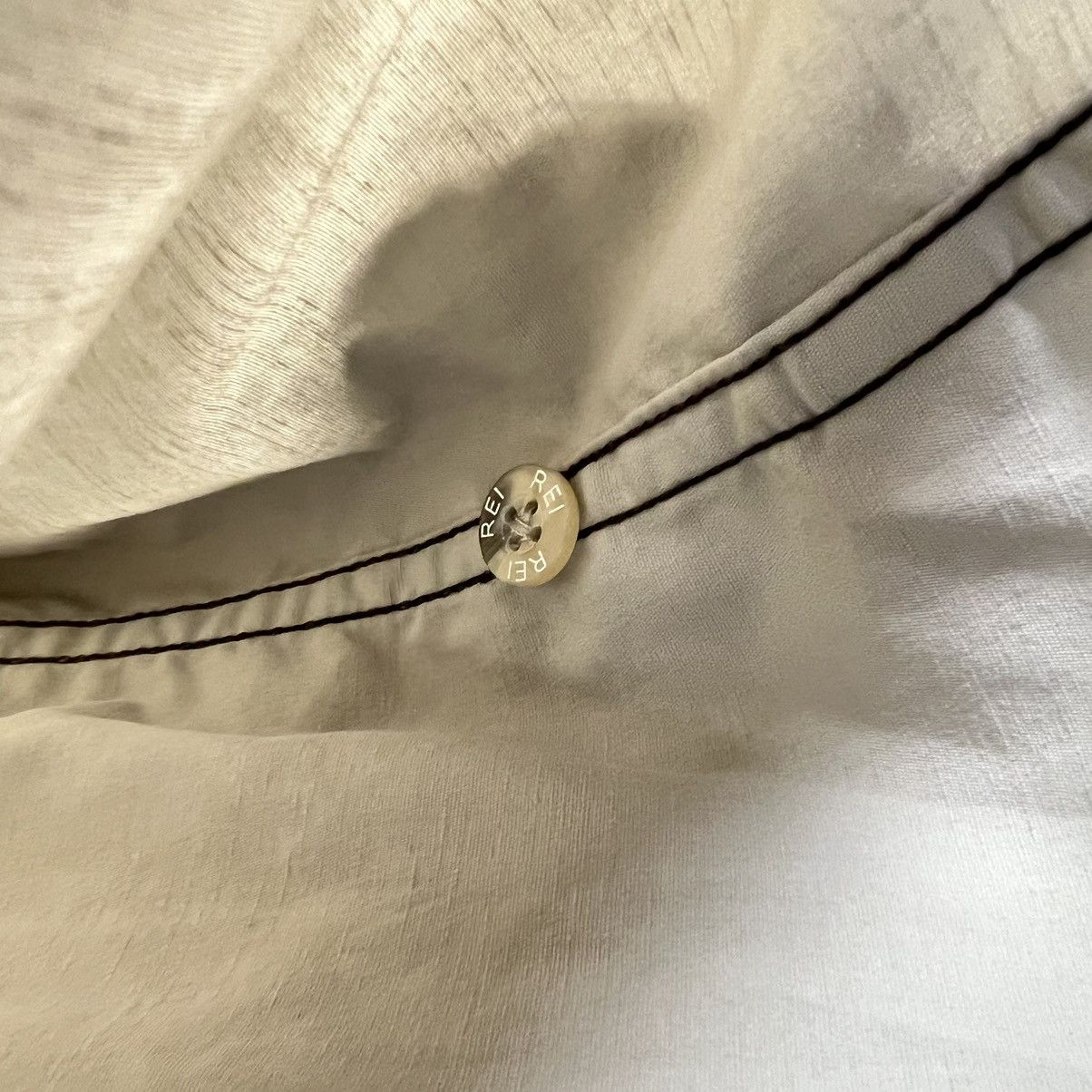Rei REI Shirt Grey Vented Nylon Long Sleeve UPF 50+ Fly Fishing Size US M / EU 48-50 / 2 - 9 Thumbnail