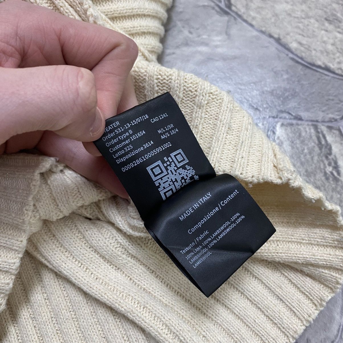Calvin Klein 205W39NYC Calvin Klein 205w39nyc sweater balaclava Size US M / EU 48-50 / 2 - 6 Thumbnail