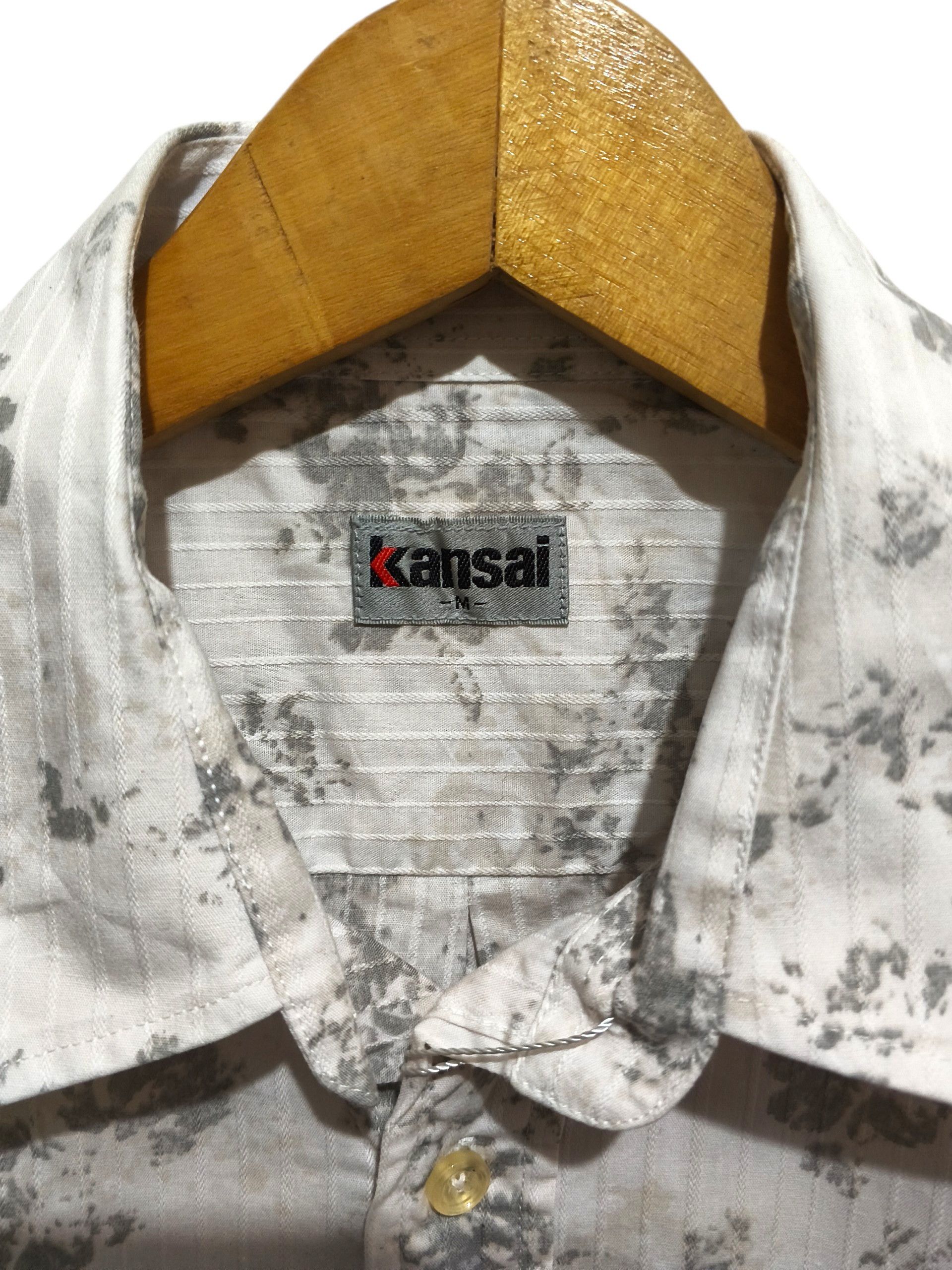 Kansai Yamamoto KANSAI YAMAMOTO PRINTED BUTTON SHIRT Size US S / EU 44-46 / 1 - 3 Thumbnail