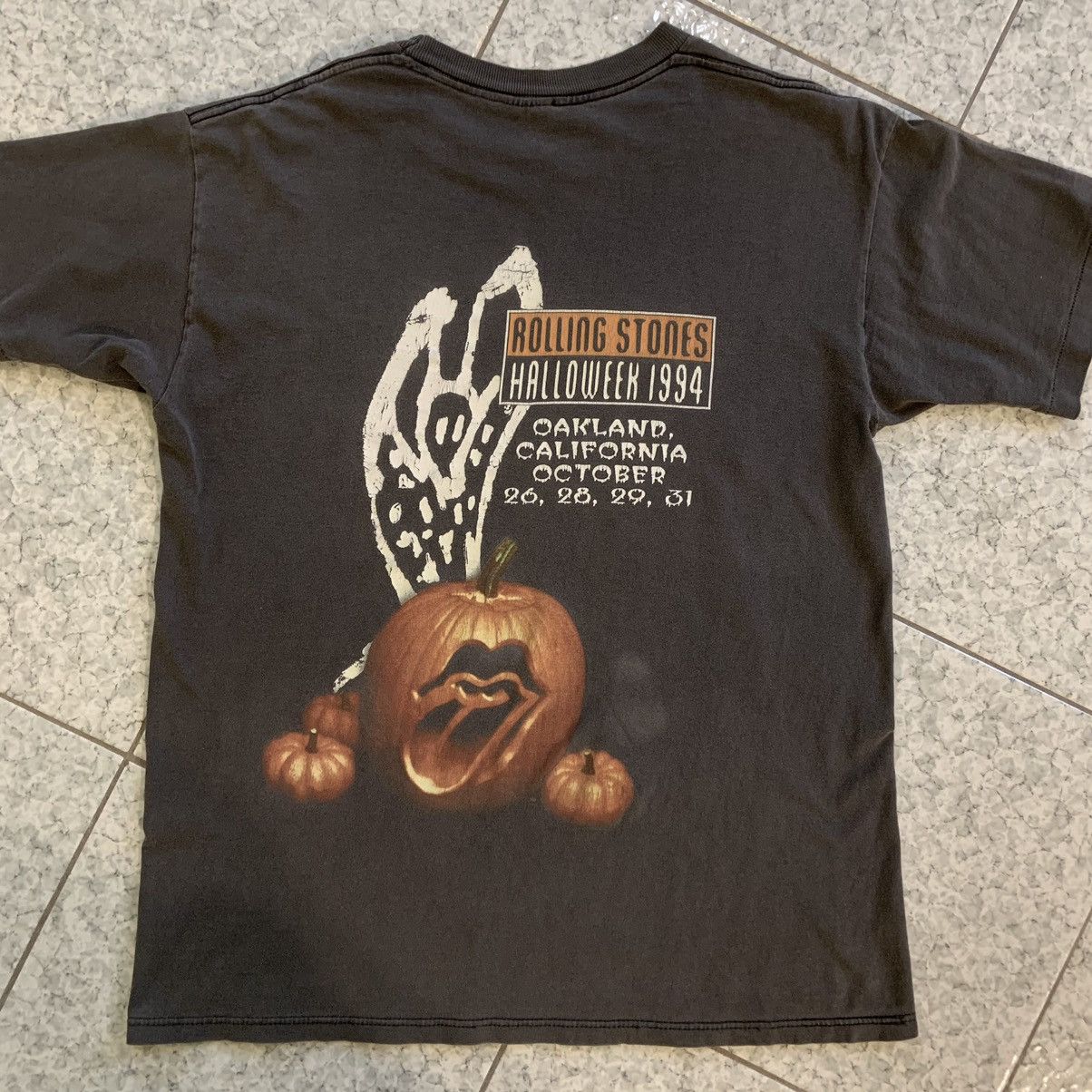 Band Tees × Vintage Vintage Rolling Stones Halloweek 1994 Tee Size US M / EU 48-50 / 2 - 4 Thumbnail