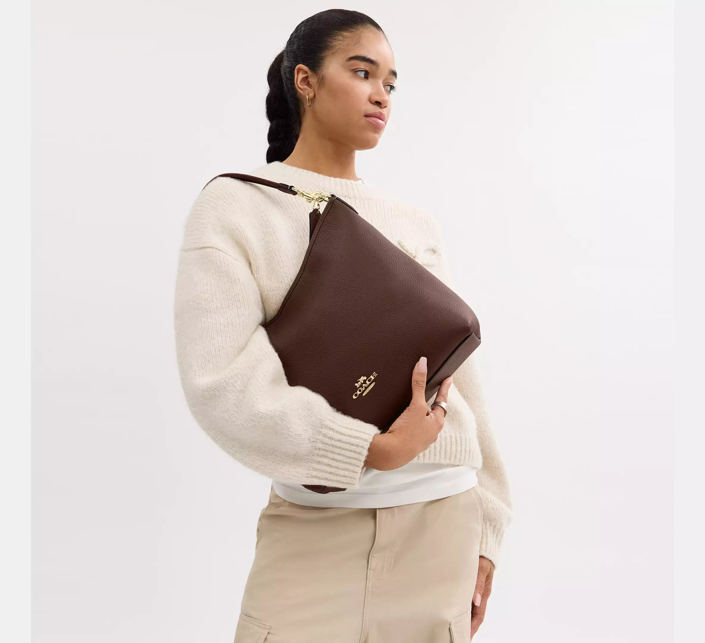 Coach NWT Coach Laurel Large Shoulder Bag CY684 Size ONE SIZE - 4 Thumbnail