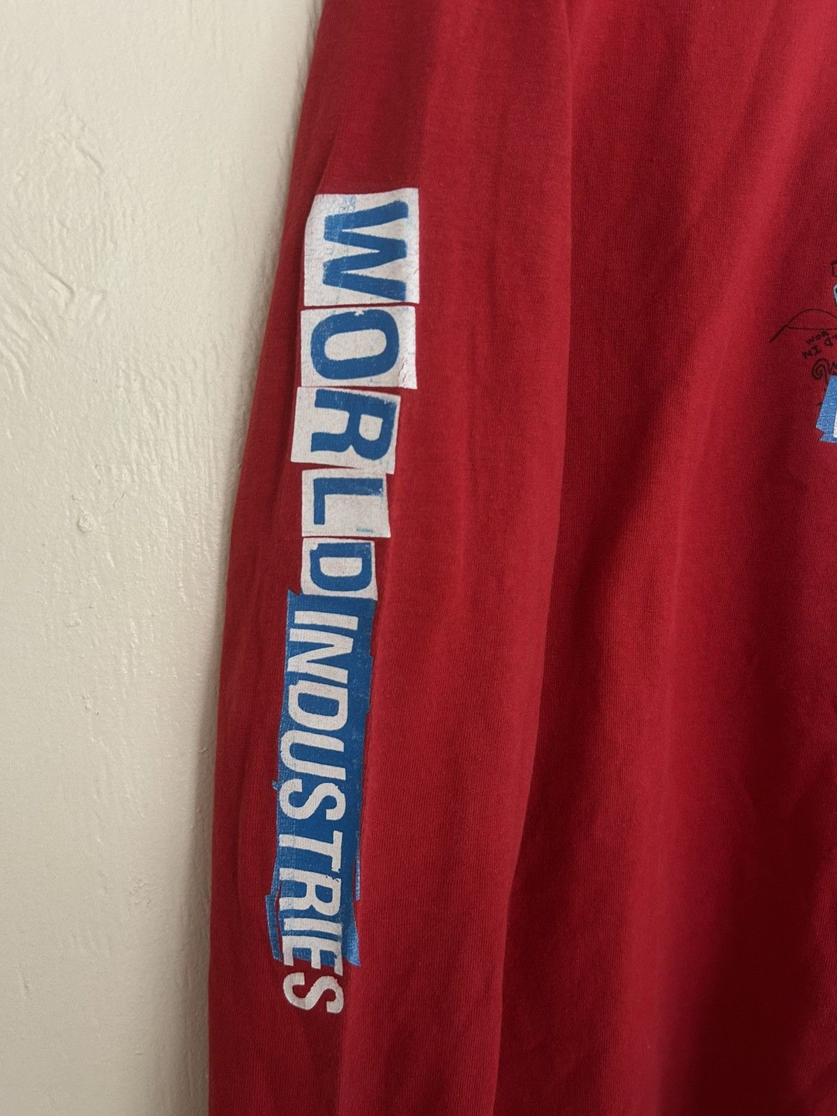 World Industries Vintage World Industries Skate Beatdown Crue Longsleeve Size US XL / EU 56 / 4 - 4 Thumbnail