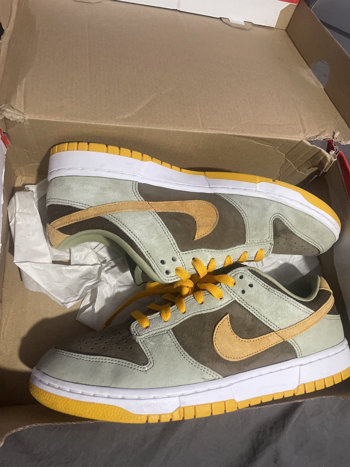 Nike × Vintage Nike Dunk Low Dusty Olive Size US 9.5 / EU 42-43 - 2 Thumbnail
