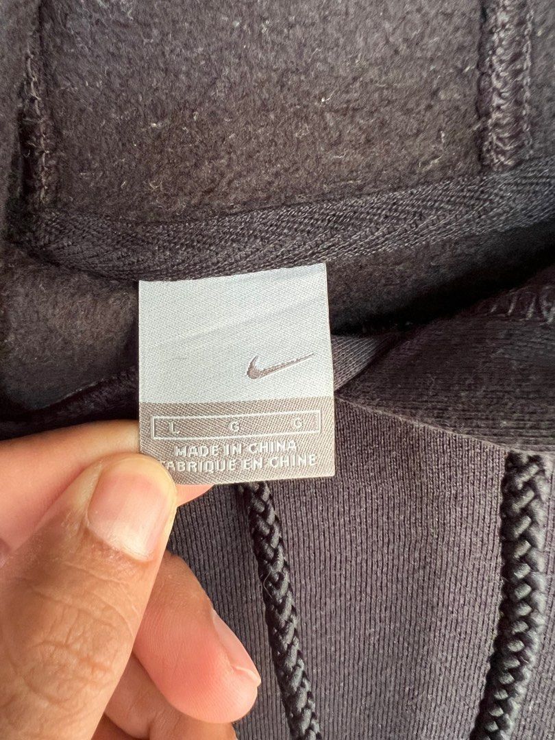 Nike Vintage Nike Swoosh Hoodies Size US L / EU 52-54 / 3 - 4 Thumbnail