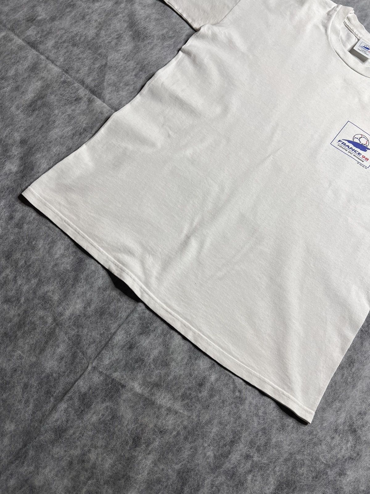 Vintage 1994 France 98 World Cup Vintage T-shirt Size US L / EU 52-54 / 3 - 6 Thumbnail