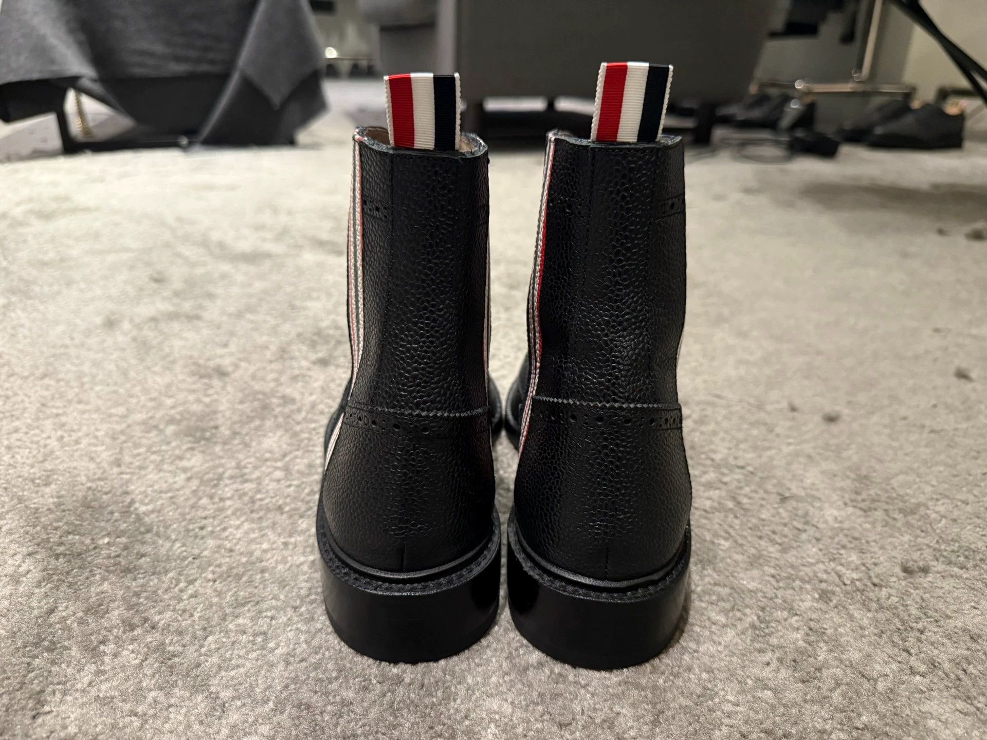 Thom Browne Thom Browne Rare Hi-Top Leather Shoes Wooden Sole US7 New Size US 7 / EU 40 - 3 Thumbnail
