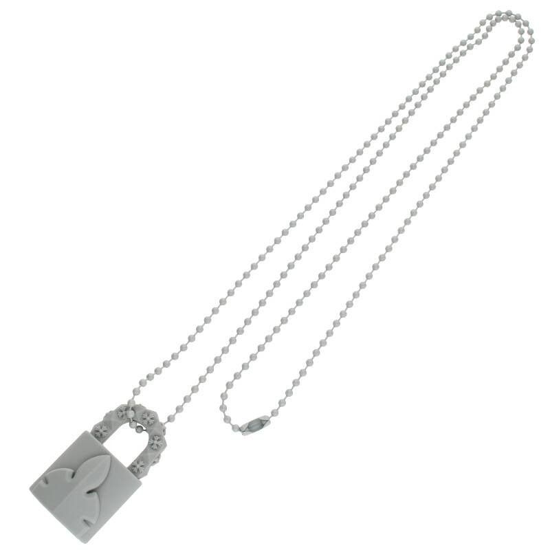 Chrome Hearts Chrome Hearts Rubber Padlock Necklace Size ONE SIZE - 2 Thumbnail