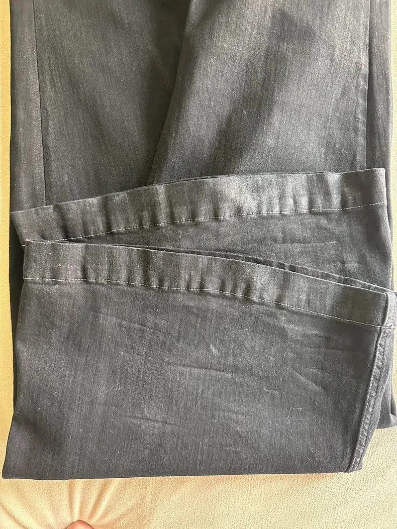 Rick Owens Rick Owens Drkshdw Black Flared Denim Pants. Size US 31 - 8 Thumbnail