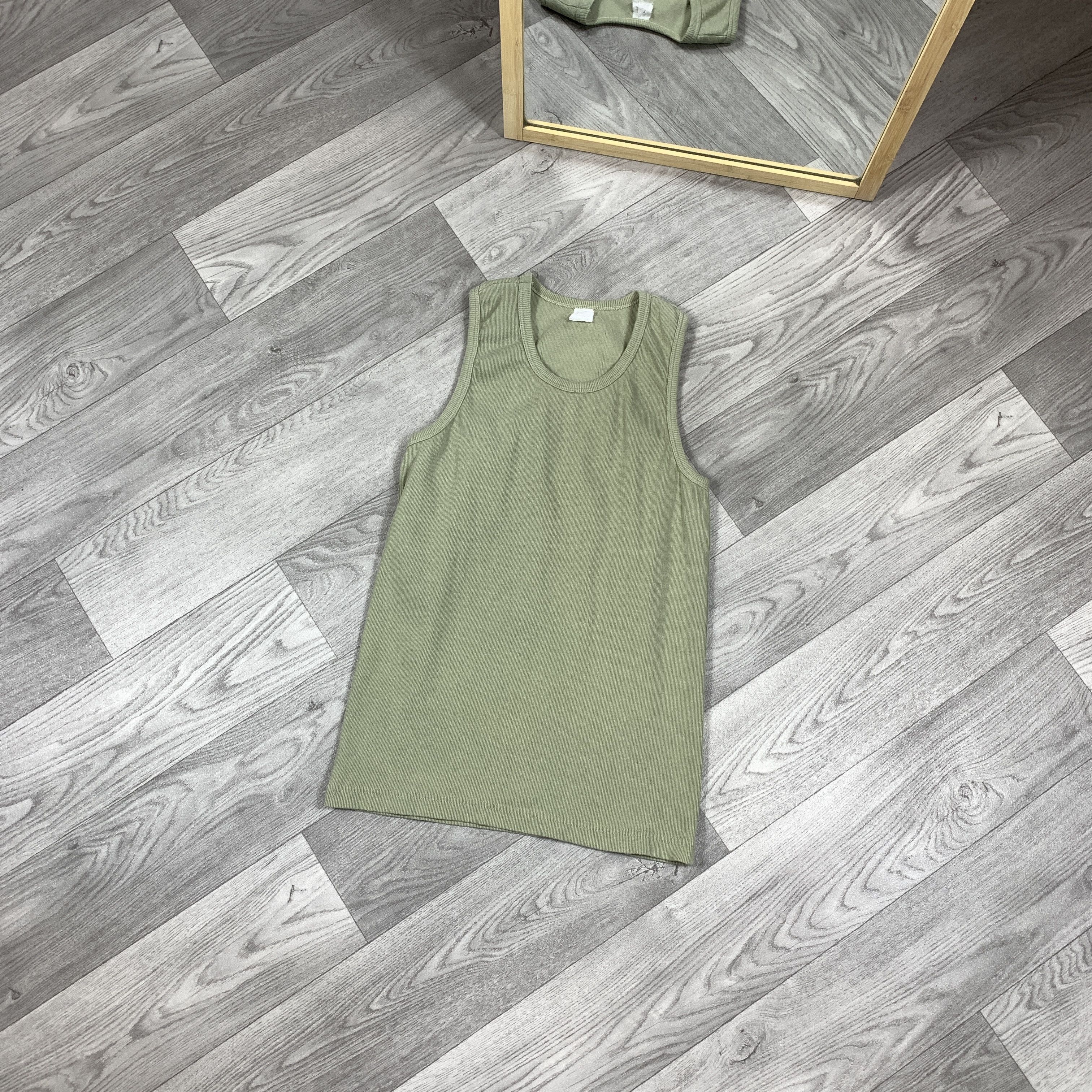 Japanese Brand Vintage Japanese Y2K Tribal Tattoo Green Women's Tank Top Size M / US 6-8 / IT 42-44 - 3 Thumbnail