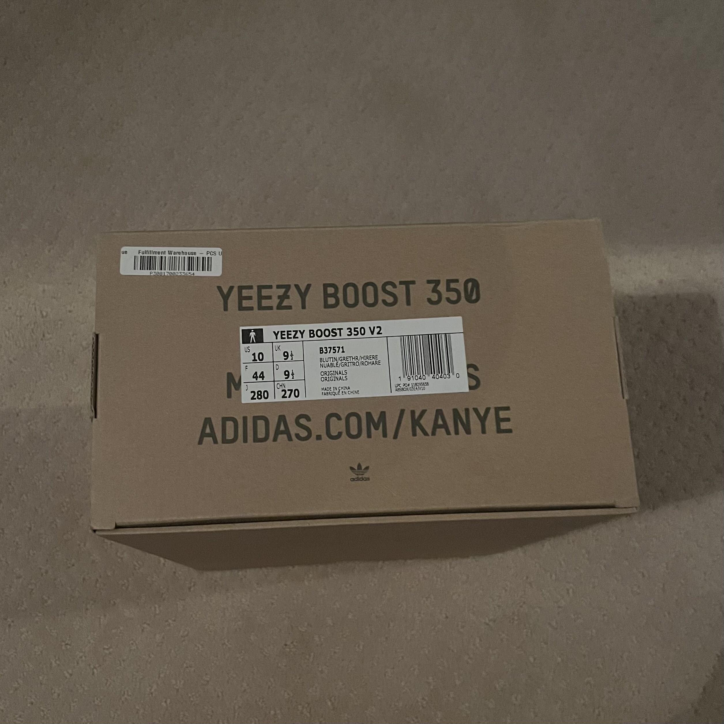 Yeezy Yeezy Blue Tint Size US 10 / EU 43 - 2 Thumbnail