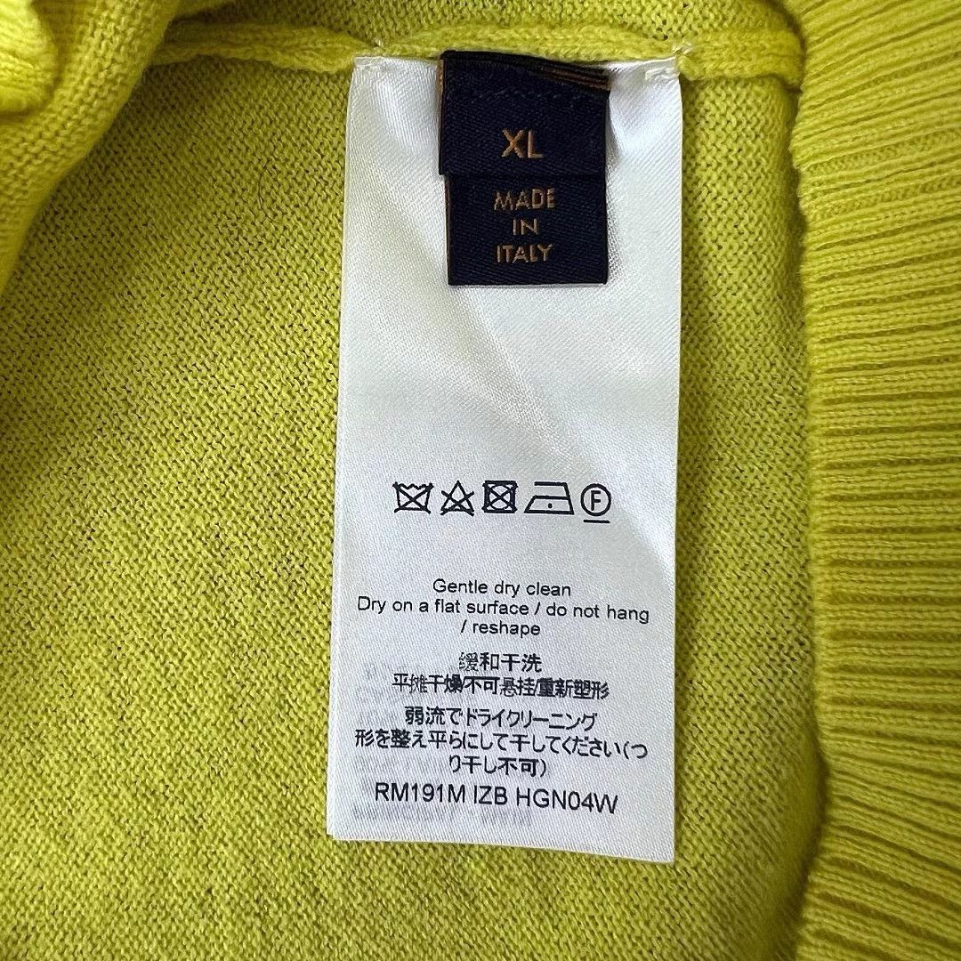 Louis Vuitton LV back logo knit sweater XL like new Size US XL / EU 56 / 4 - 3 Thumbnail