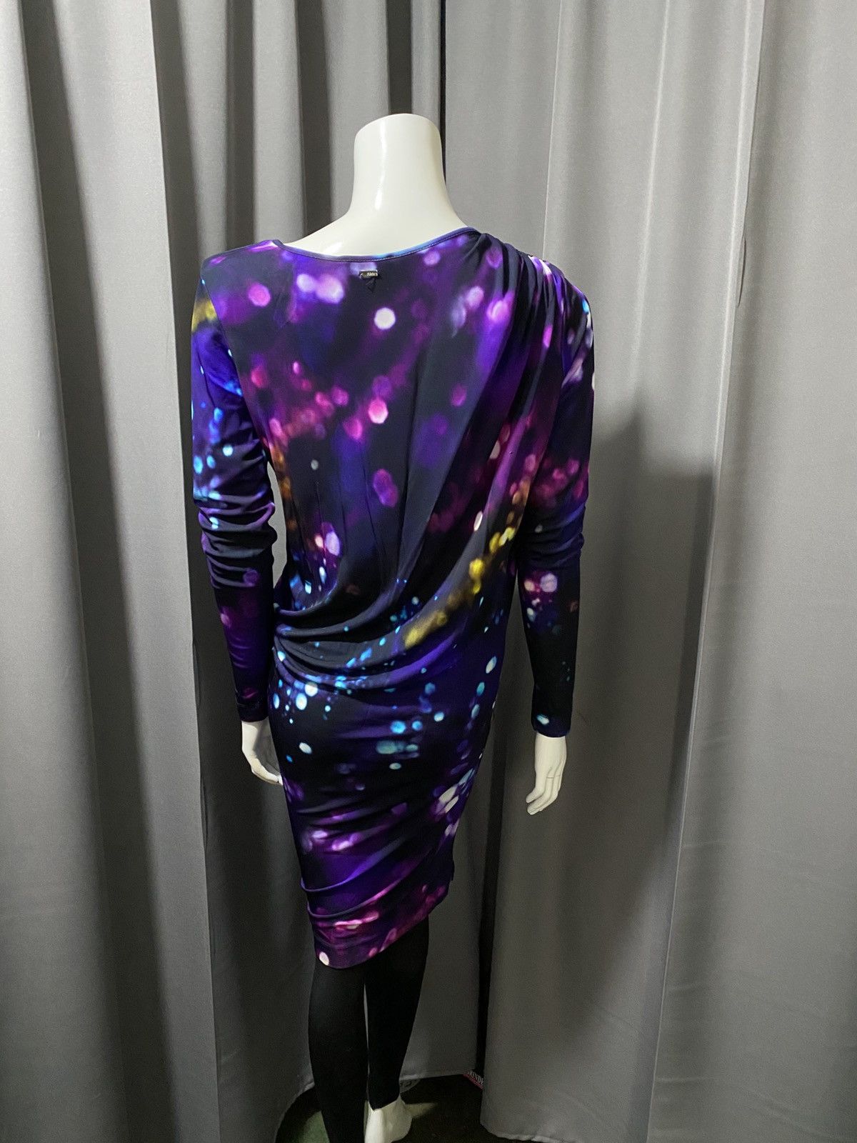 Escada Sport Escada- Sparkle Universe Midi Dress Size M / US 6-8 / IT 42-44 - 5 Thumbnail