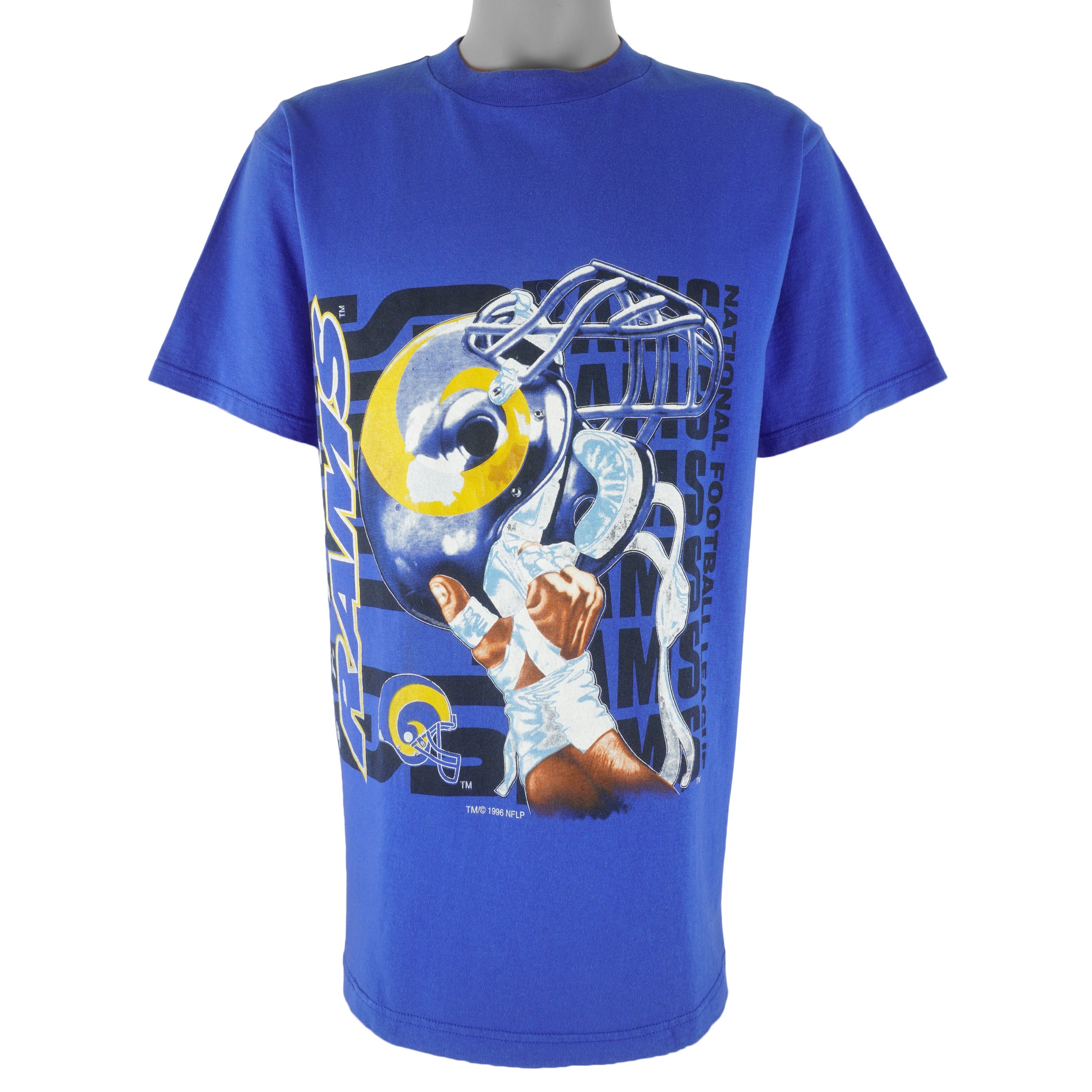 Logo 7 NFL - St. Louis Rams Helmet T-Shirt 1996 Size US L / EU 52-54 / 3 - 1 Thumbnail