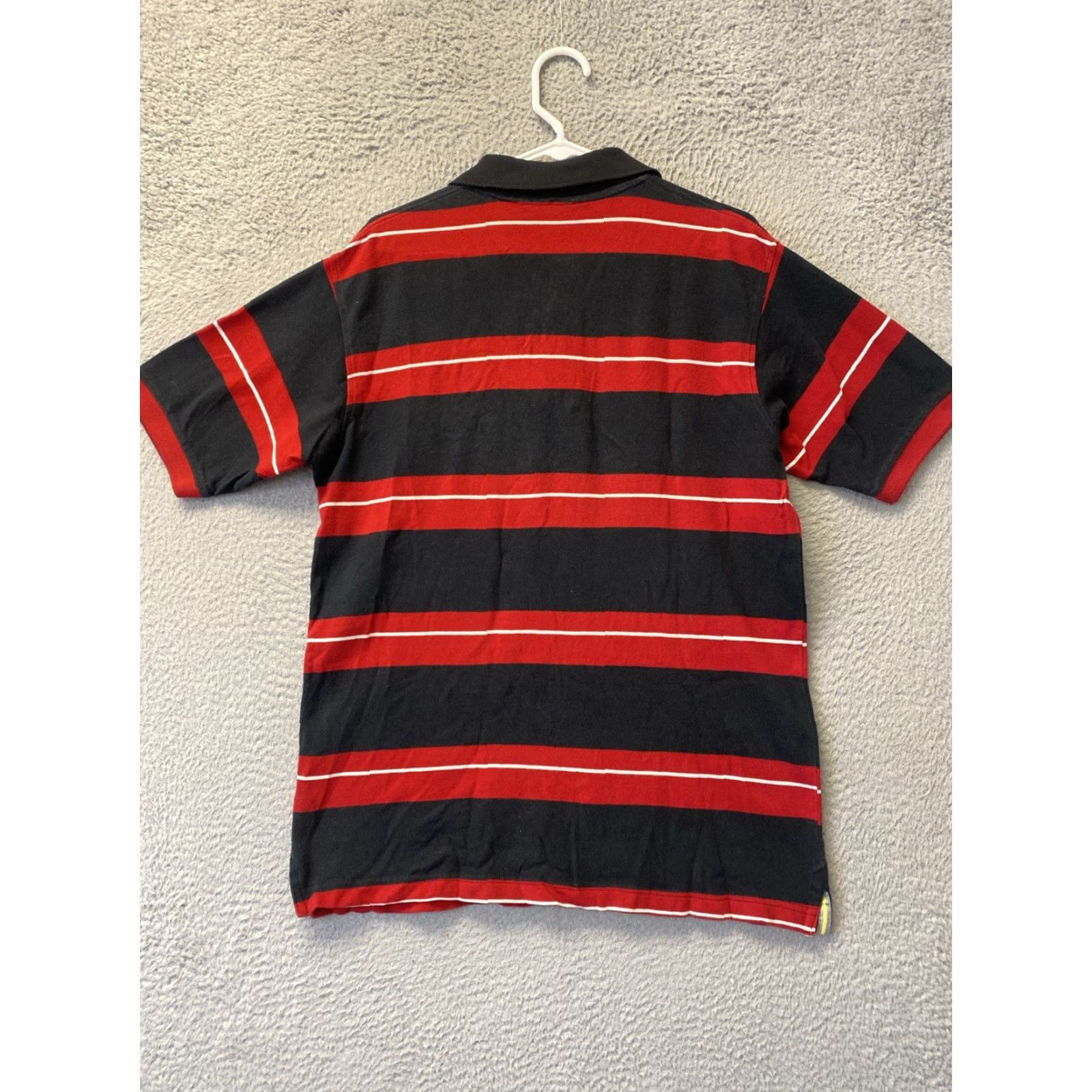 Vintage Alpine Club Switzerland Striped Sewn Polo Shirt L Nice Swiss Mountain Goat/60-49 Size US L / EU 52-54 / 3 - 6 Thumbnail
