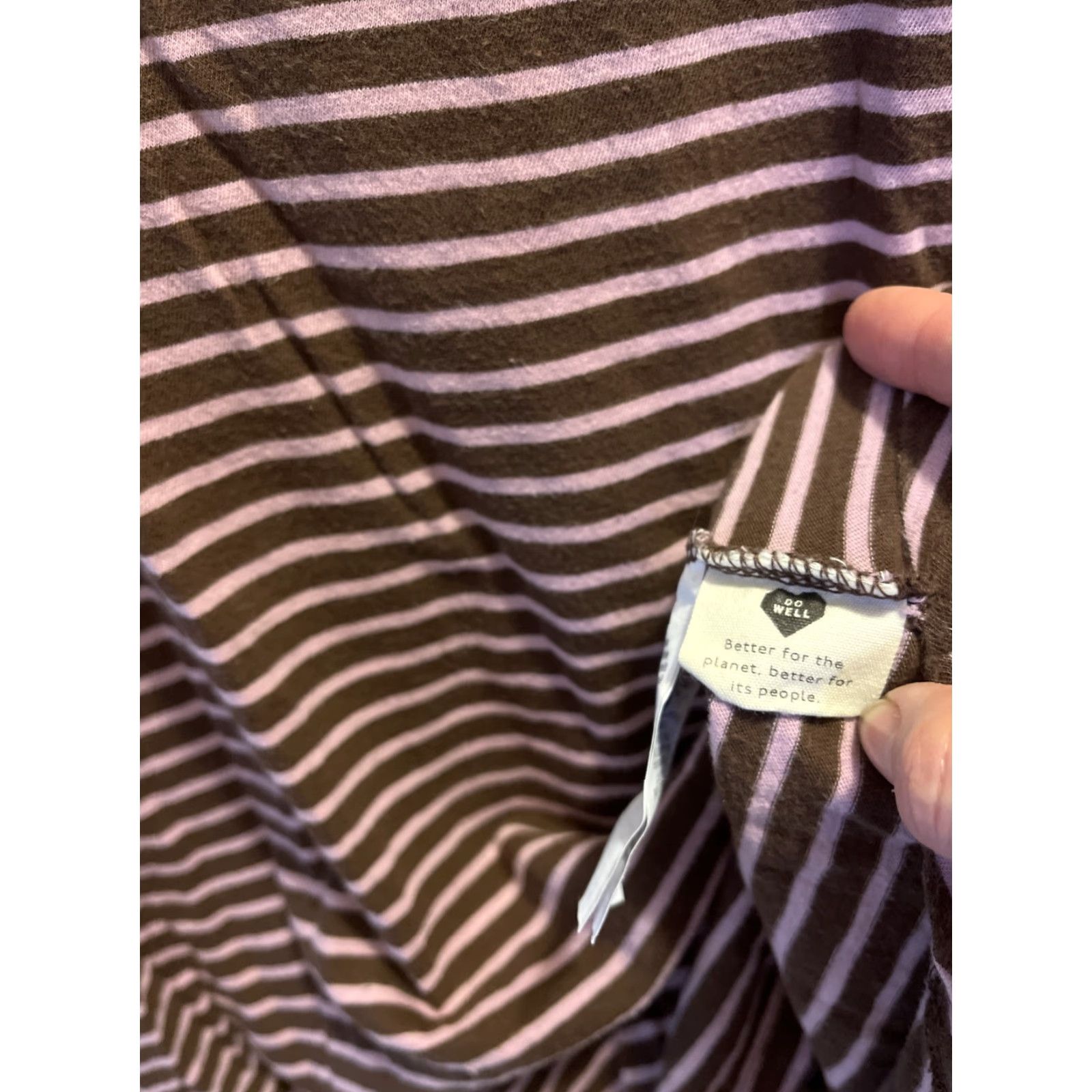 Madewell Madewell Women's T-Shirt Small Cotton Striped Short Sleeve Casual Workwear Spring Summer Fall Multicolor Size S / US 4 / IT 40 - 5 Thumbnail