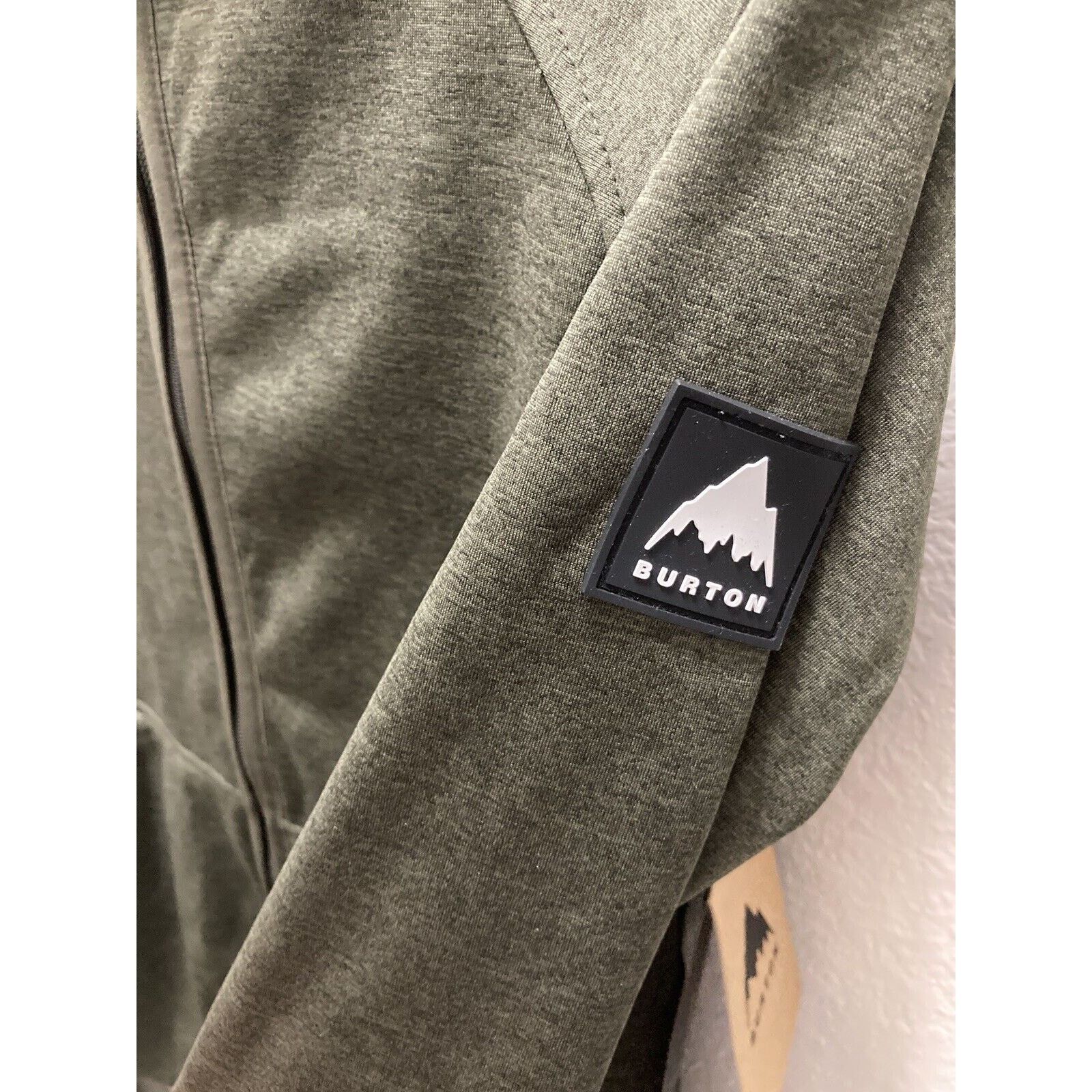 Burton Burton Women Minxy Fleece Jacket XXS Heater Green Hooded Size XXS / US 00 / IT 34 - 6 Thumbnail