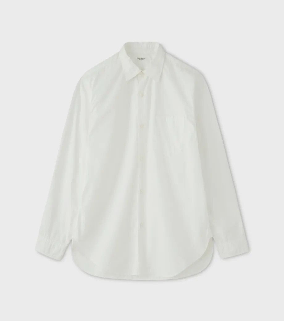 PHIGVEL MAKERS & Co. 💚 Phigvel Makers & Co. Regular Collar Dress Shirt Off White Size US M / EU 48-50 / 2 - 1 Thumbnail