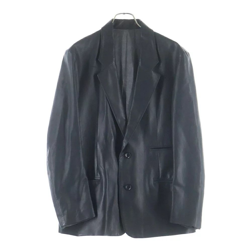 Yohji Yamamoto yohji yamamoto ×BACKRUSH LETHER TAILOLED JACKET Size US M / EU 48-50 / 2 - 1 Thumbnail