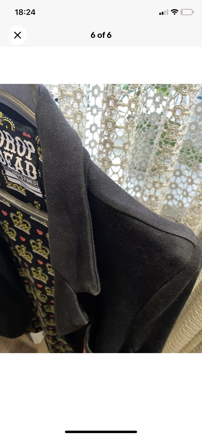Drop Dead Clothing Vintage Drop Dead Prestige Blazer Emo Archive y2k Size US S / EU 44-46 / 1 - 6 Thumbnail