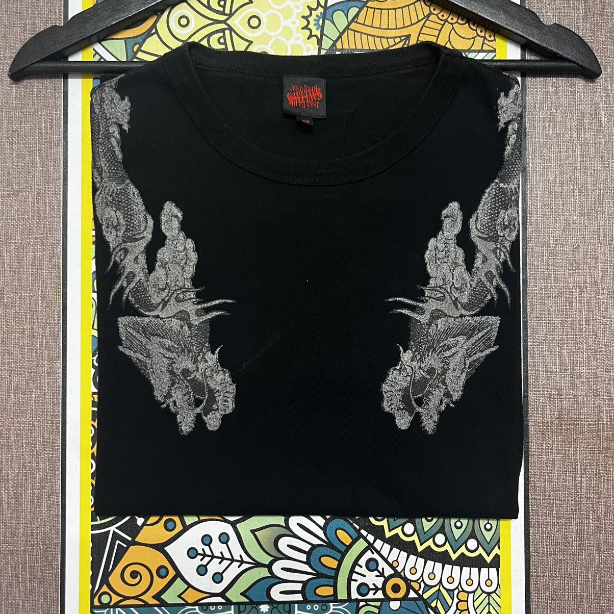 Jean Paul Gaultier 🔥 Jean Paul Gaultier Dragon Graphic Tee (Japan Line) 🔥 Size US XS / EU 42 / 0 - 4 Thumbnail