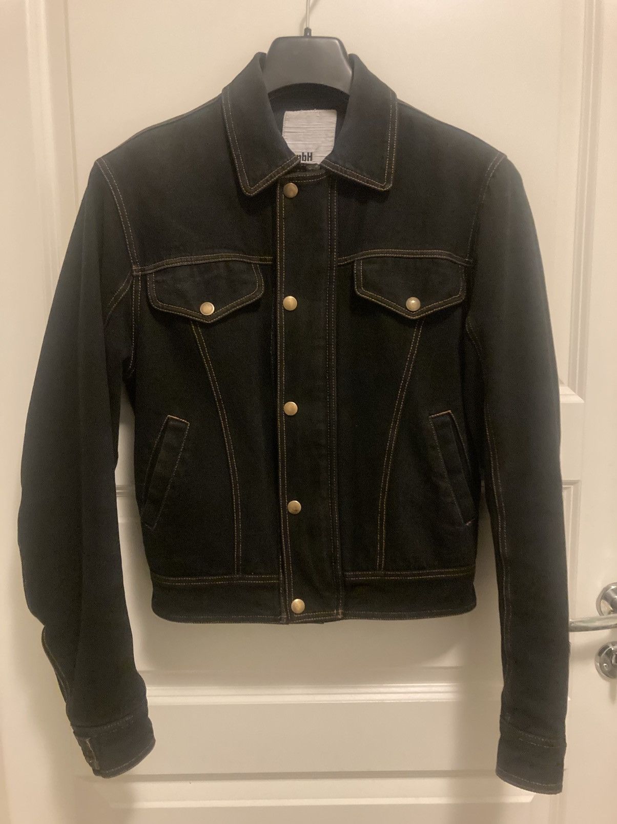 RARE SS18 Cem Black Denim Jacket