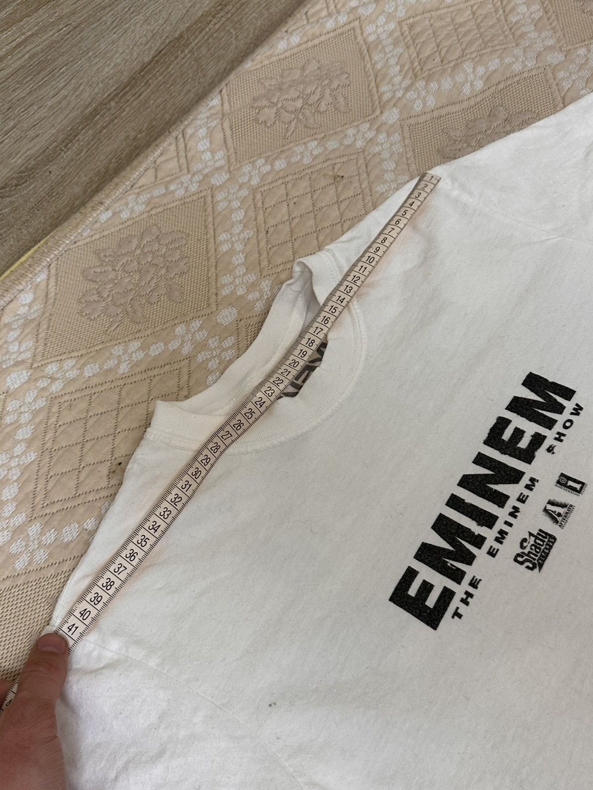 Eminem 🔥 The Eminem Show 2002 Vintage Rap T Shirt USA Tour Album Size US S / EU 44-46 / 1 - 7 Thumbnail