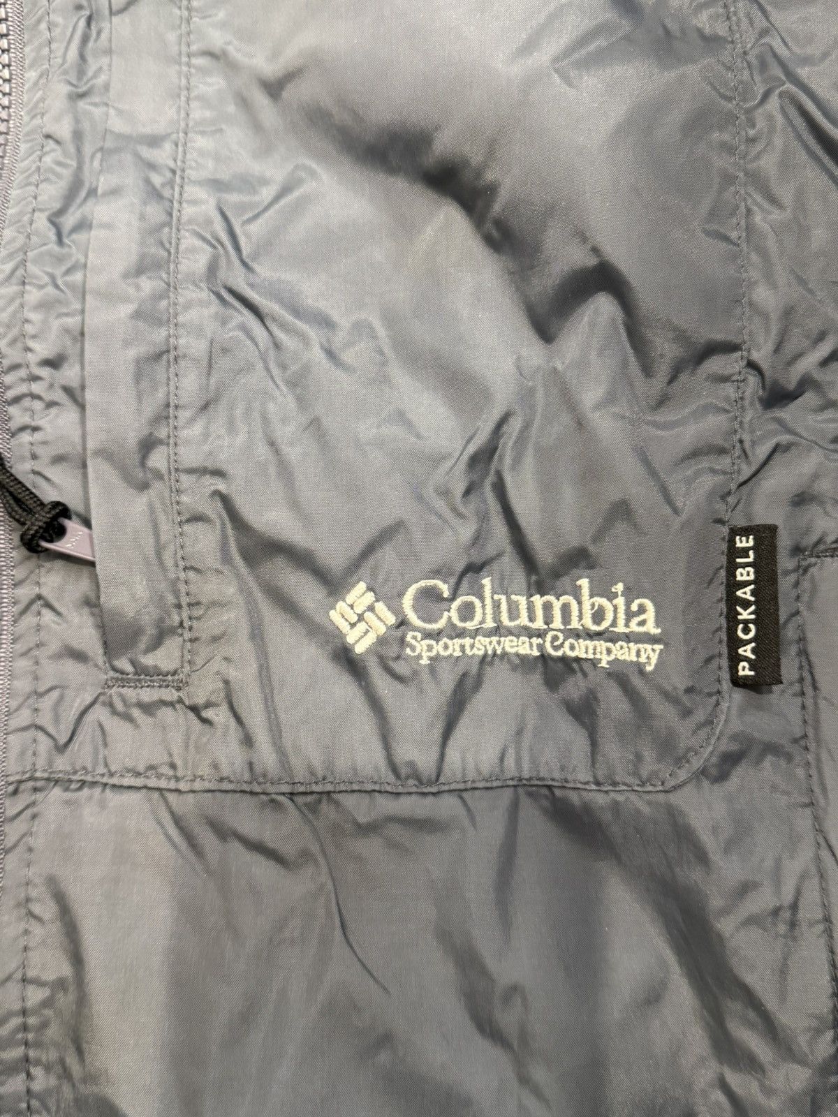 Columbia ***FINAL DROP***RARE 1997 COLUMBIA PACKABLE RAIN JACKET M/L Size US L / EU 52-54 / 3 - 3 Thumbnail
