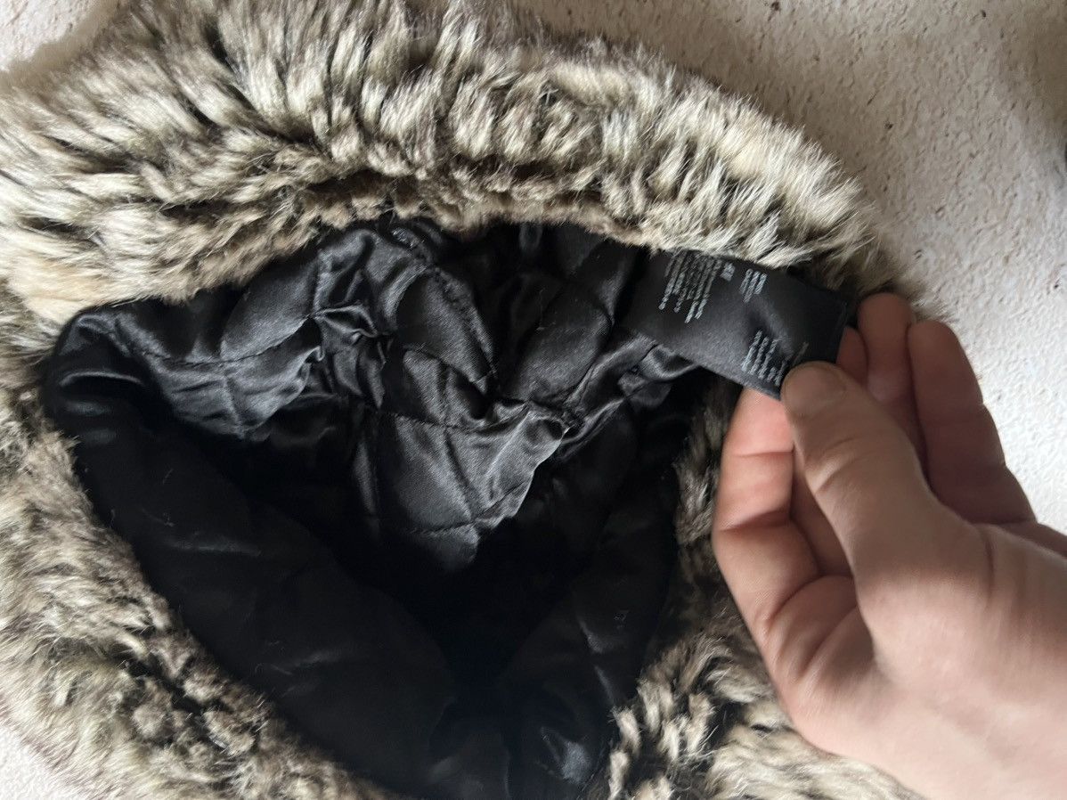 Other Faux Fur Trapper Hat / Wolf Grey Ushanka Size ONE SIZE - 5 Thumbnail