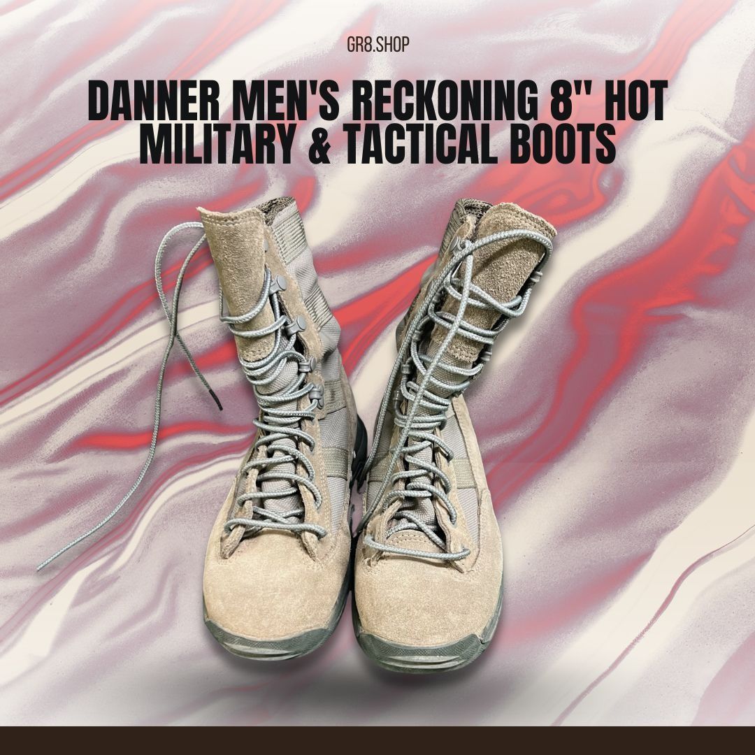 Danner DANNER Mens Reckoning 8" Hot Military & Tactical Boots Size Size US 6 / EU 39 - 1 Thumbnail