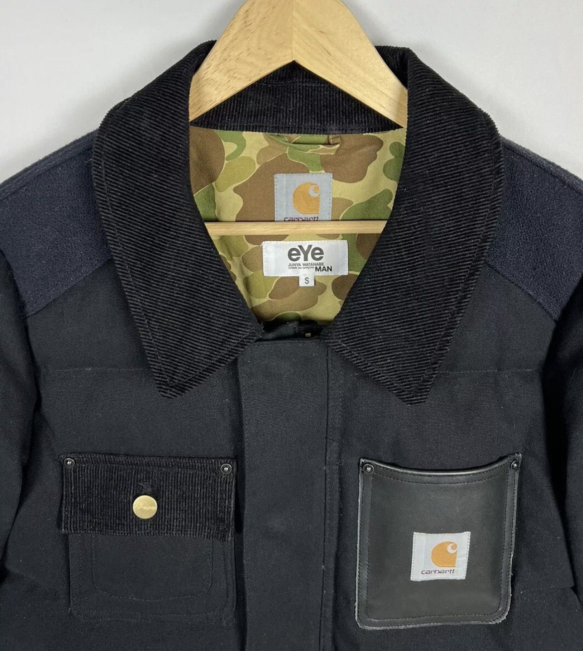 Carhartt × Comme des Garcons × Junya Watanabe Junya Watanabe MAN eYe X Carhartt Down Work Coat Men’s S Size US S / EU 44-46 / 1 - 2 Thumbnail