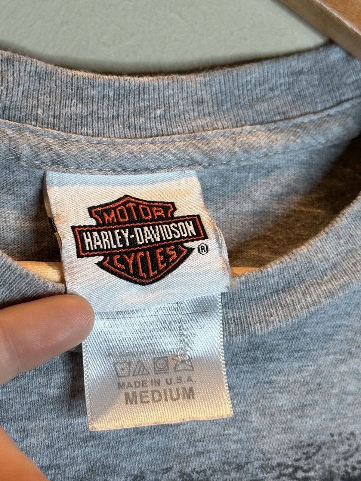 Harley Davidson *RARE* Vintage Harley Davidson Gator Leesburg Florida Shirt Size US M / EU 48-50 / 2 - 7 Thumbnail