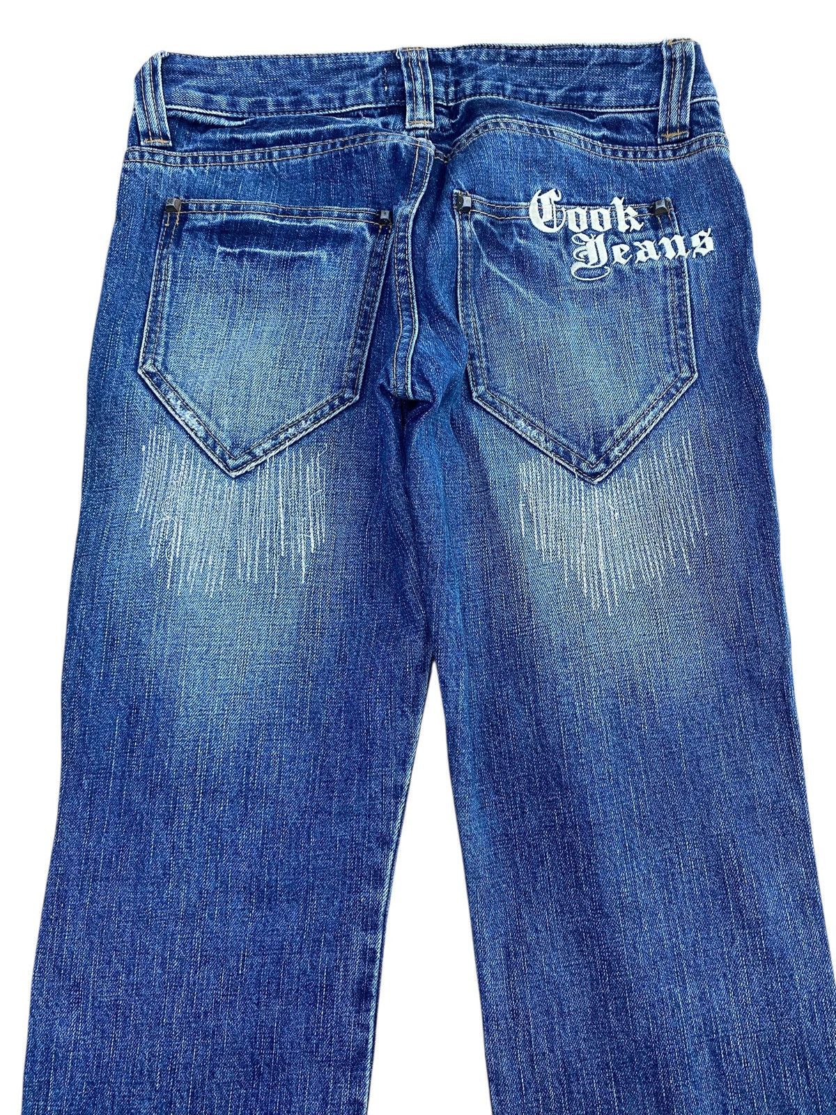 Cook Jeans Cook Jeans Brand Ripped Studs Style Straight Jeans Size US 29 - 4 Thumbnail