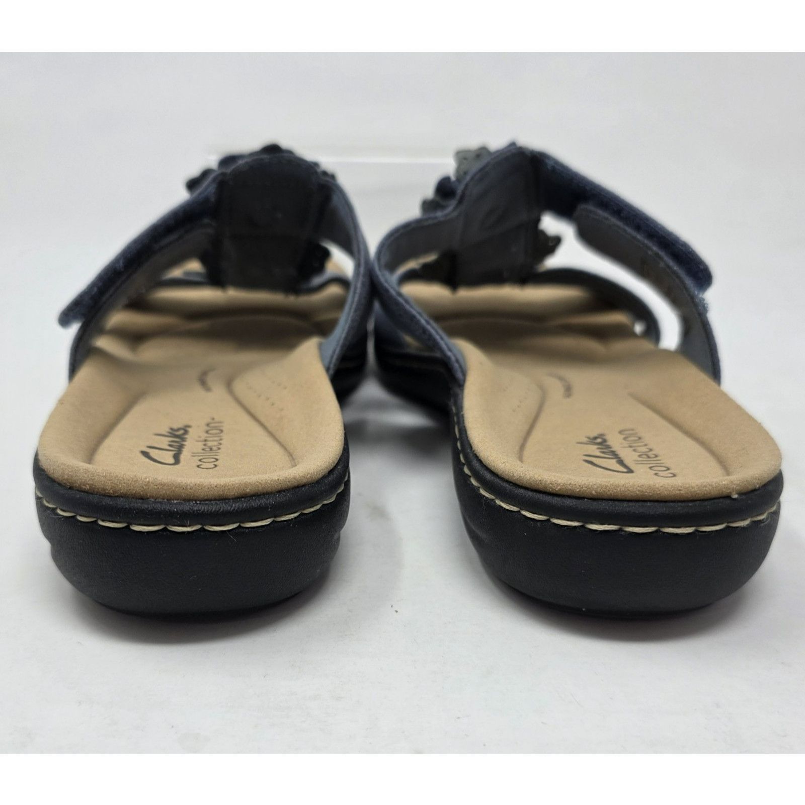Clarks Clarks Women's 7 US Laurieann Judi Flat Sandal Leather Shoes Size US 7 / IT 37 - 9 Thumbnail